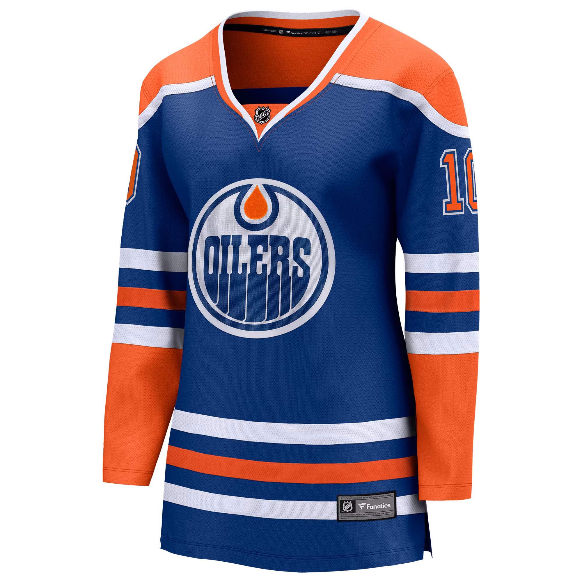 Trent Frederic Edmonton Oilers Fanatics Women's Home Breakaway Jersey - Royal