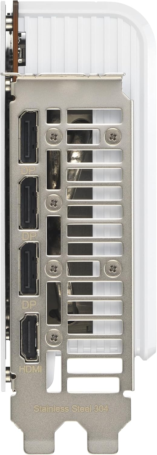 ASUS Prime Radeon™ RX 9070 XT White OC Edition Graphics Card, AMD (PCIe 5.0, HDMI/DP 2.1, 2.5-Slot Design, Axial-tech Fans, Ball Bearings, Dual BIOS, GPU Guard)