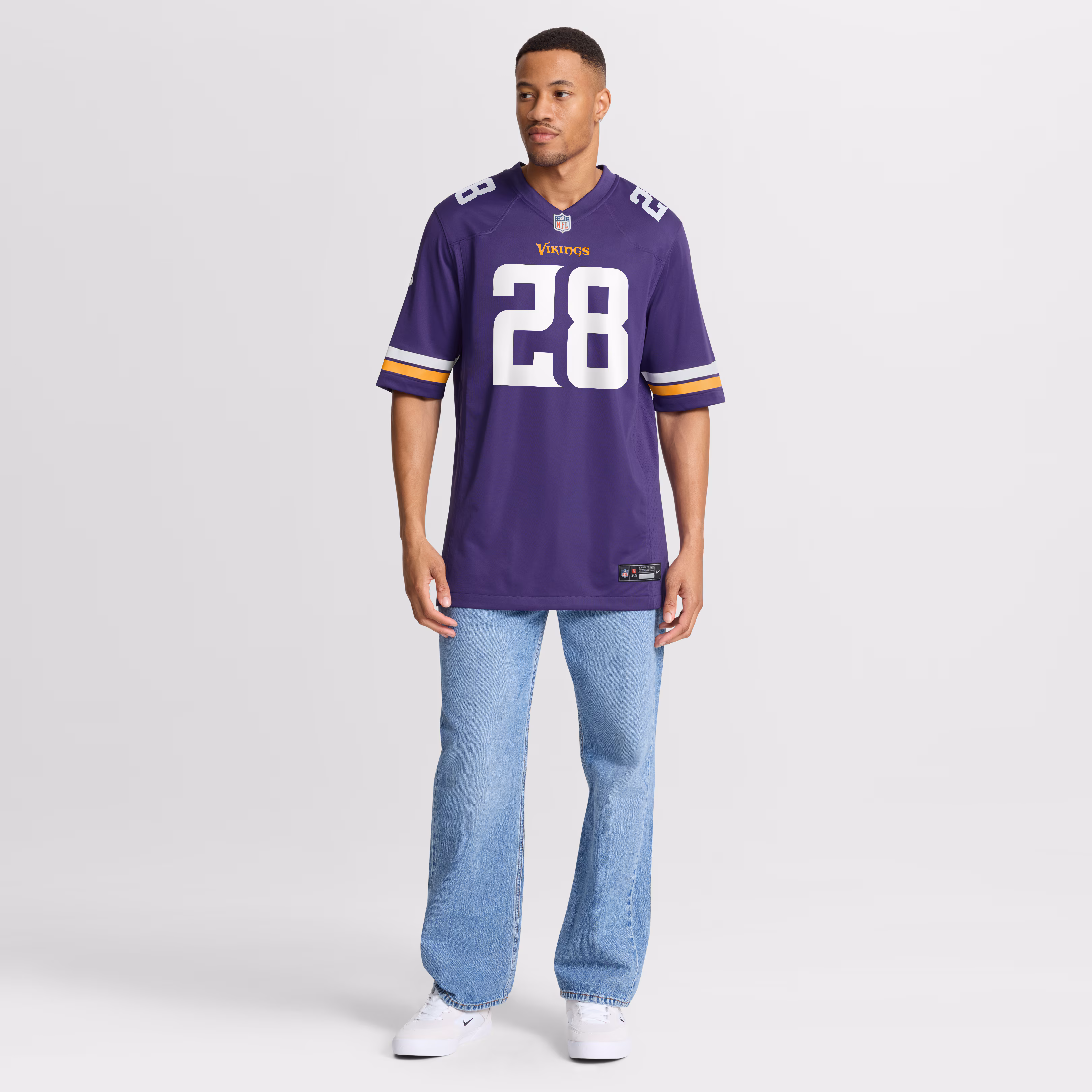 Adrian Peterson Minnesota Vikings Nike Team Retired Game Jersey - Purple