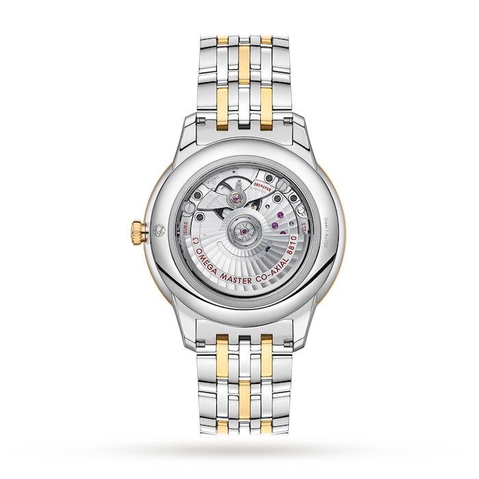 De Ville Prestige Co-Axial Chronometer Power Reserve 41mm Mens Watch Silver