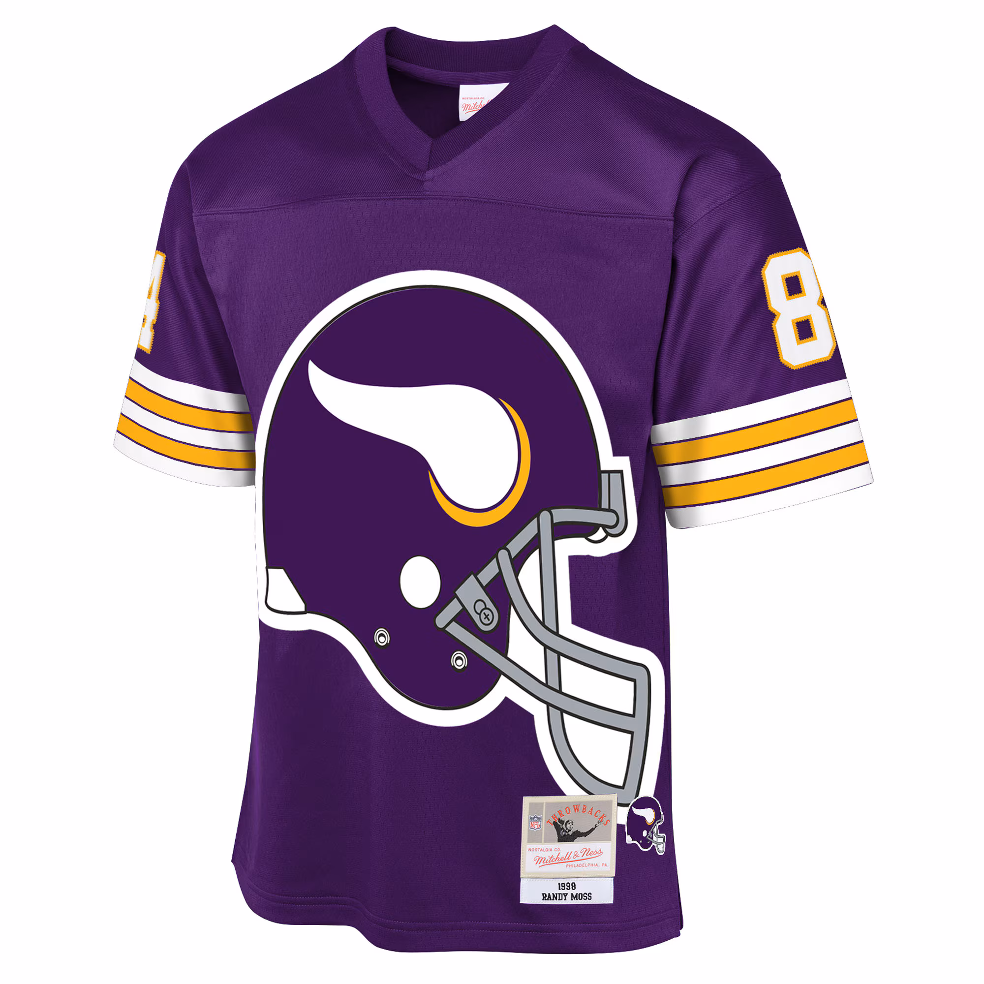 Randy Moss Minnesota Vikings Mitchell & Ness Youth 1998 Throwback Fashion Jersey - Purple