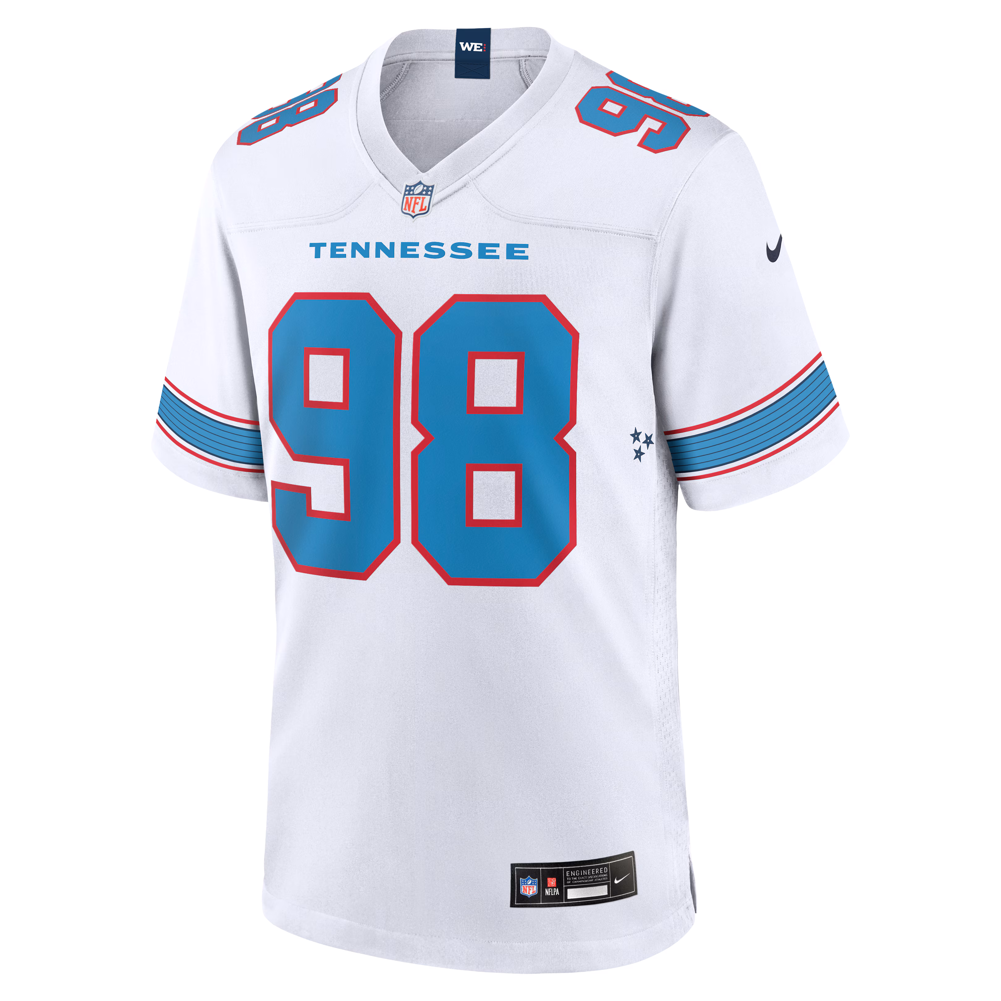 Jeffery Simmons Tennessee Titans Nike Game Jersey - White