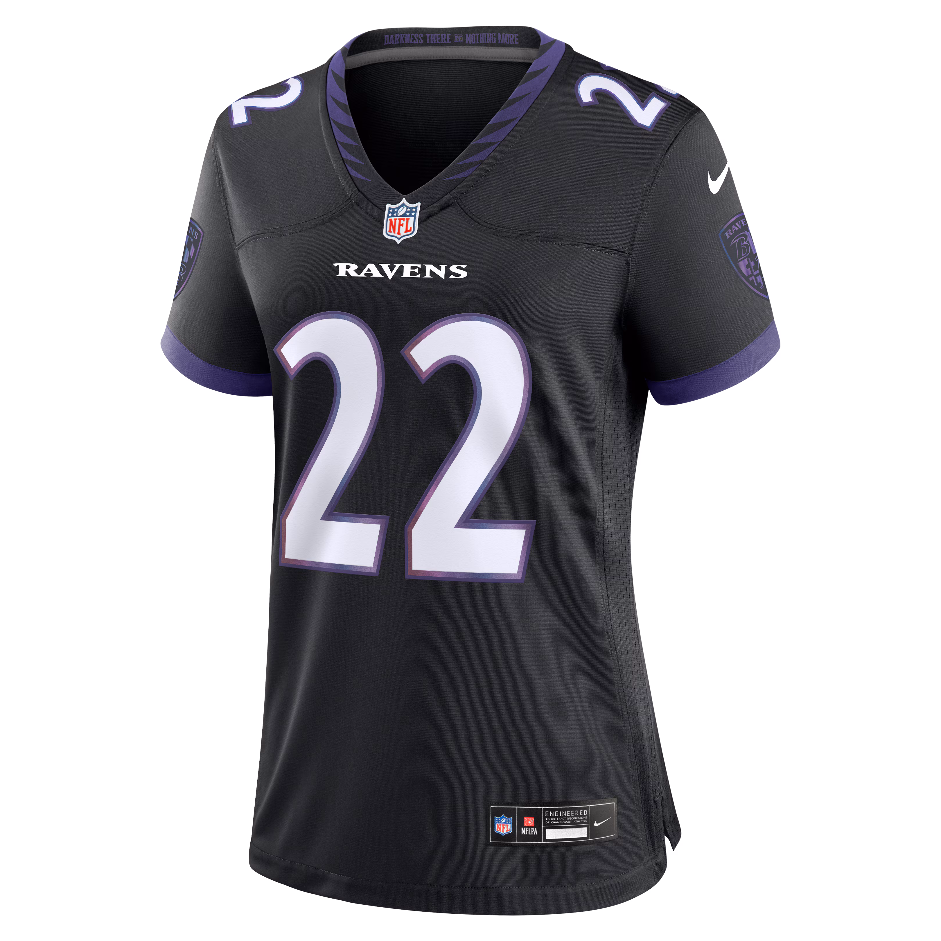 Derrick Henry Baltimore Ravens Nike Women's Alternate Game Jersey - Black