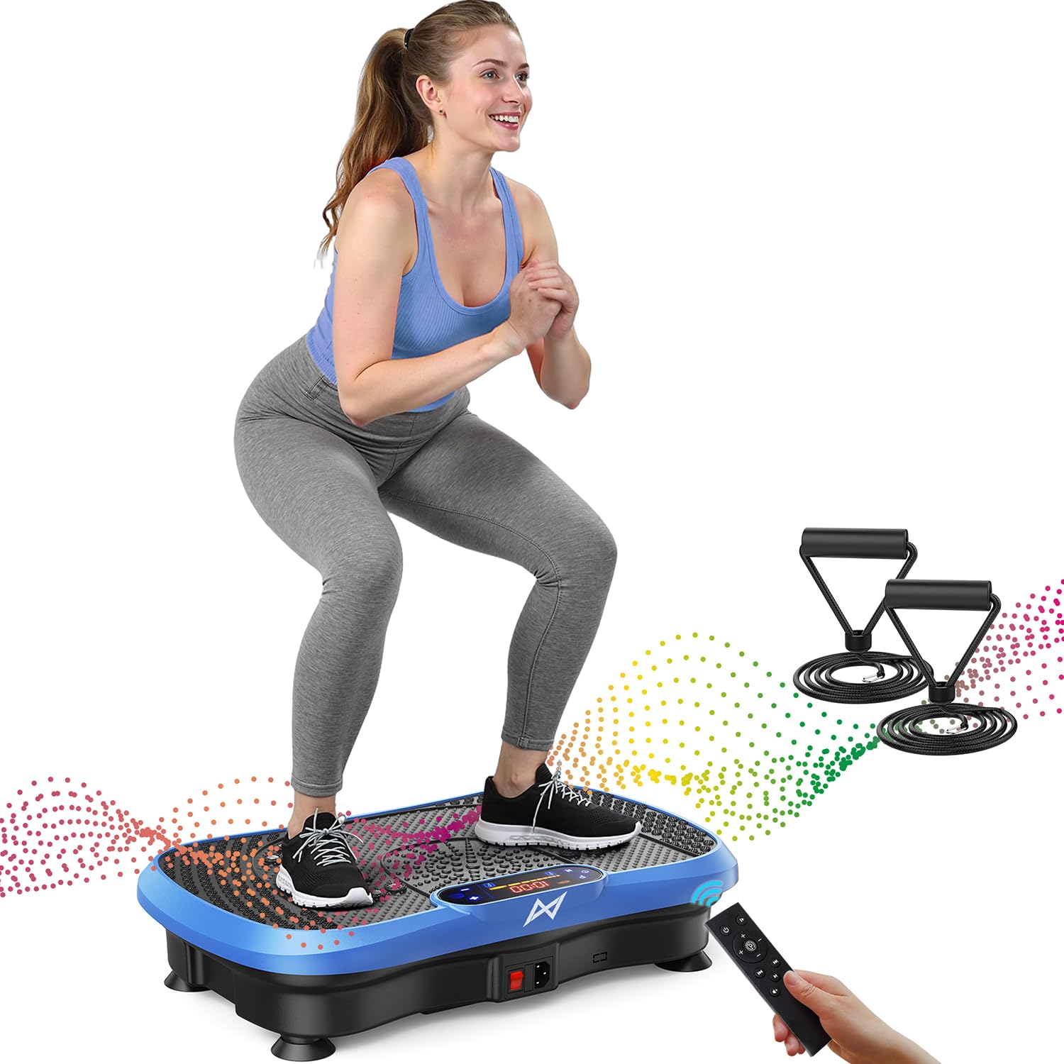 AXV Vibration Plate Fitness Machine for Full Body Workout