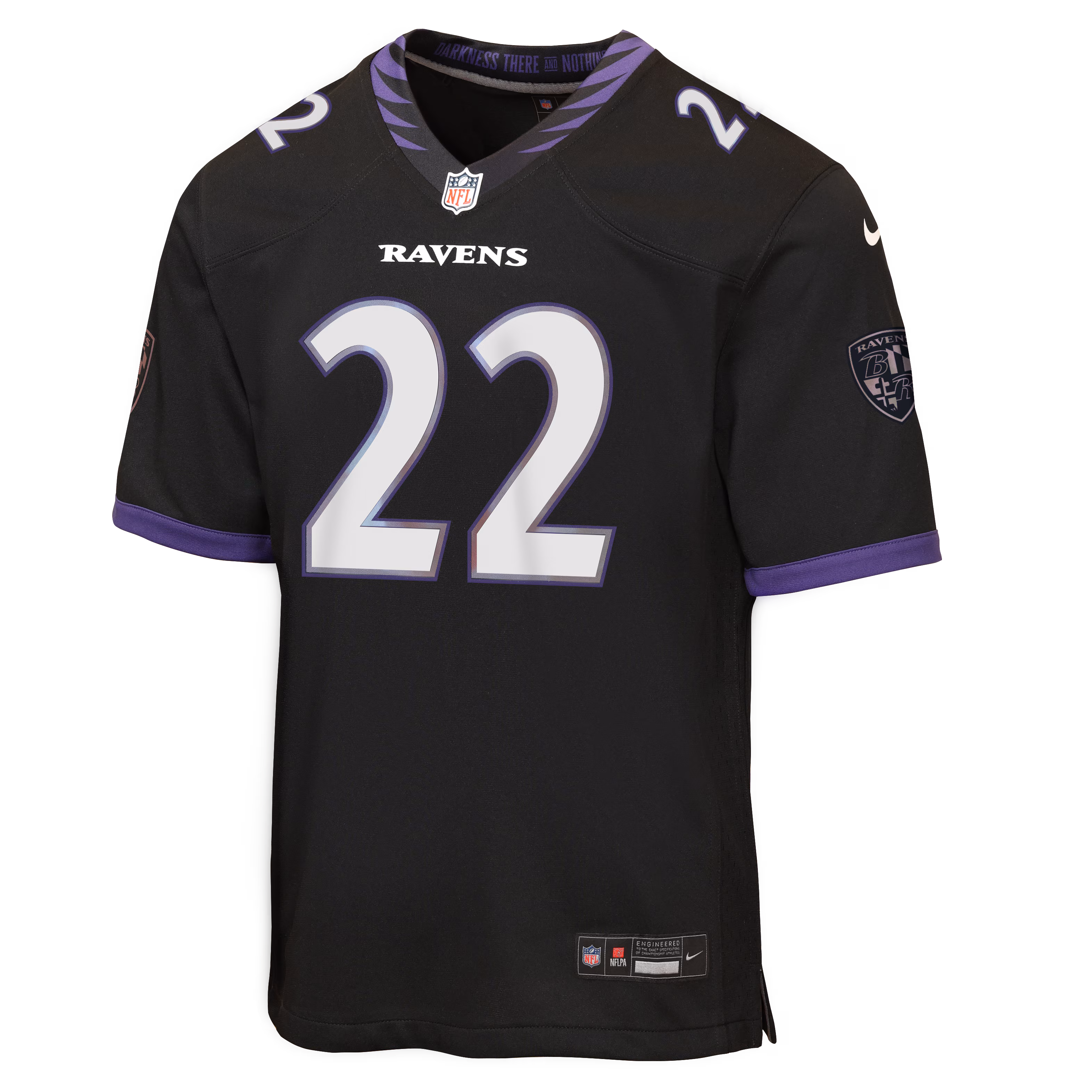 Derrick Henry Baltimore Ravens Nike Youth Alternate Game Jersey - Black