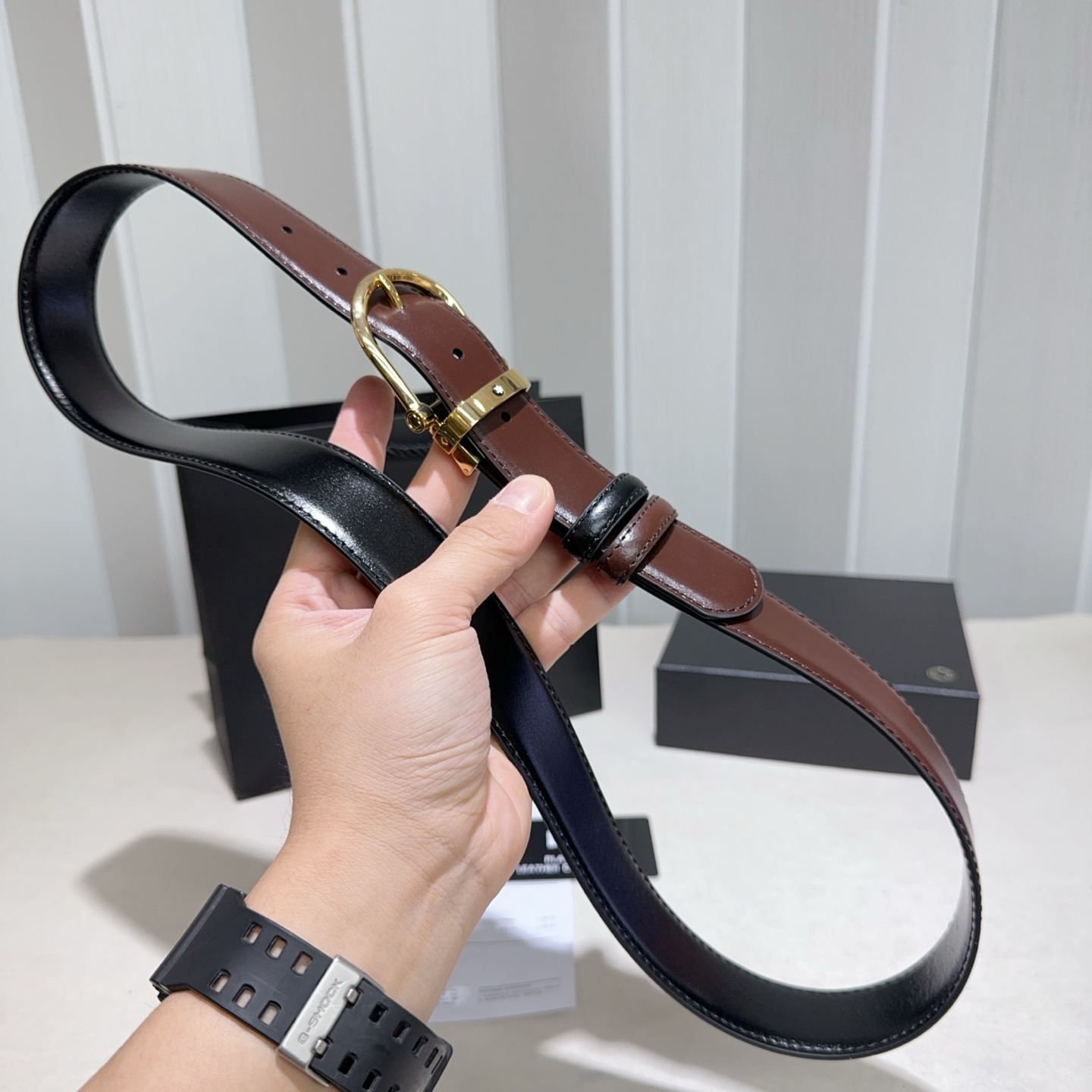 Montblanc belt-52