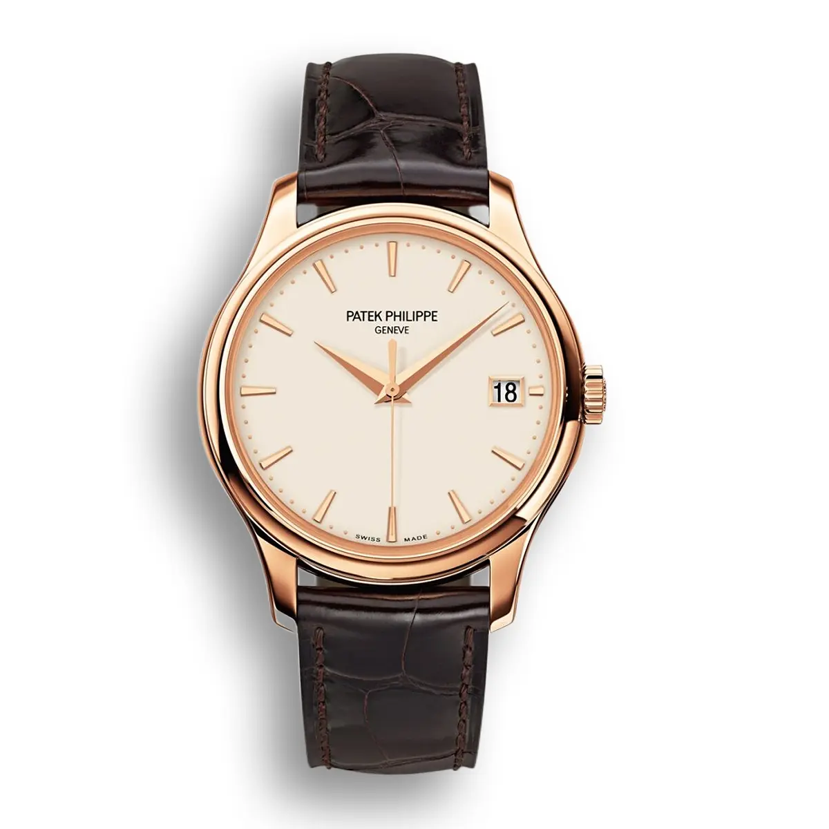 DATE, SWEEP SECONDS. 39 mm,Rose gold,5227R-001