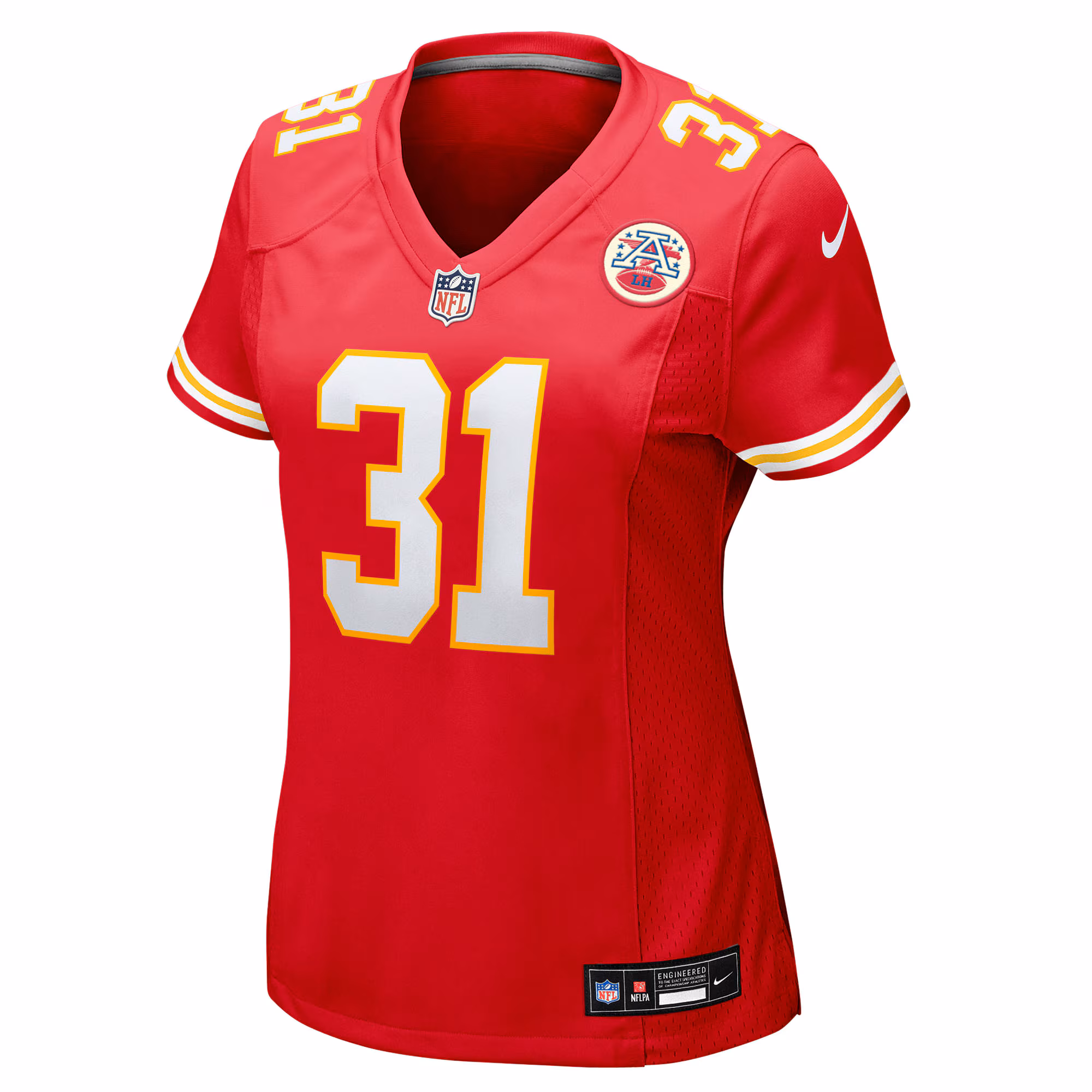Jeffrey Bassa Kansas City Chiefs Nike Women's Team Game Jersey -  Red