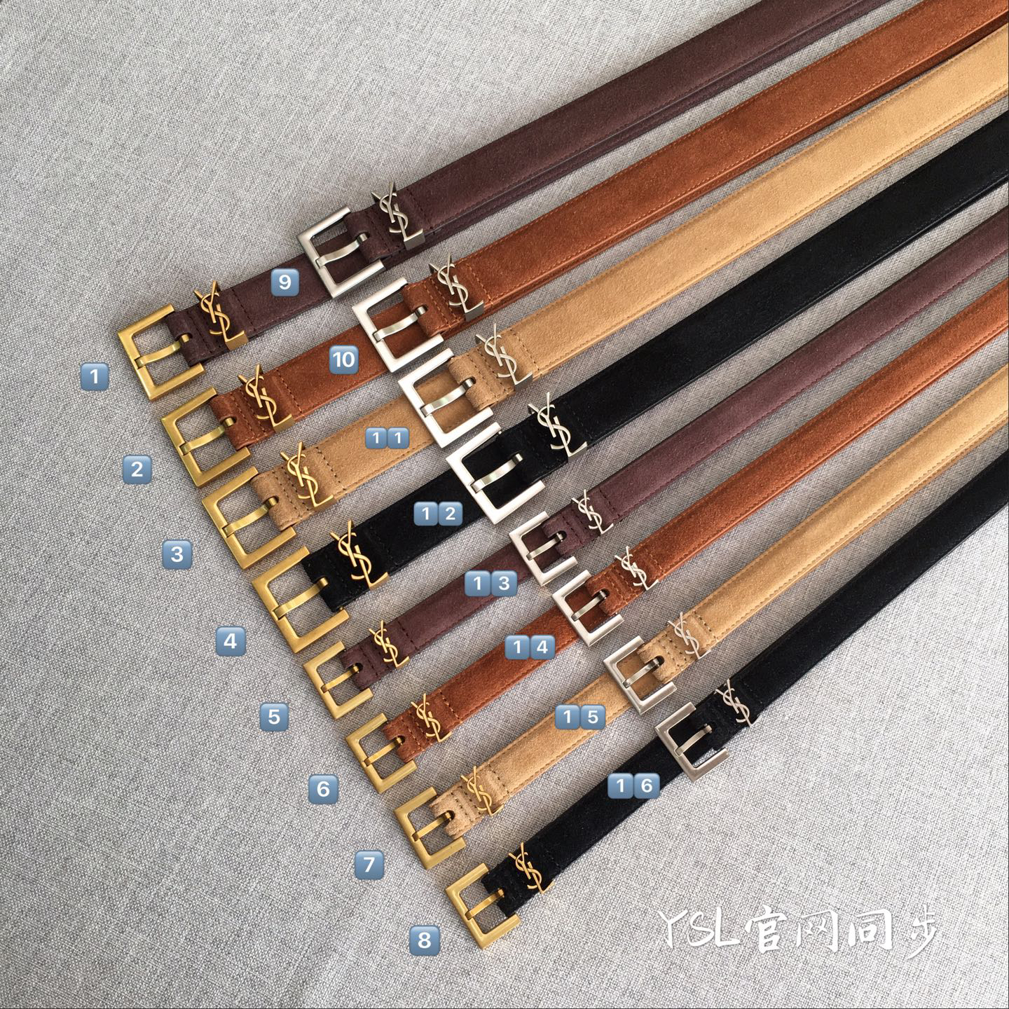 YSL belt-86