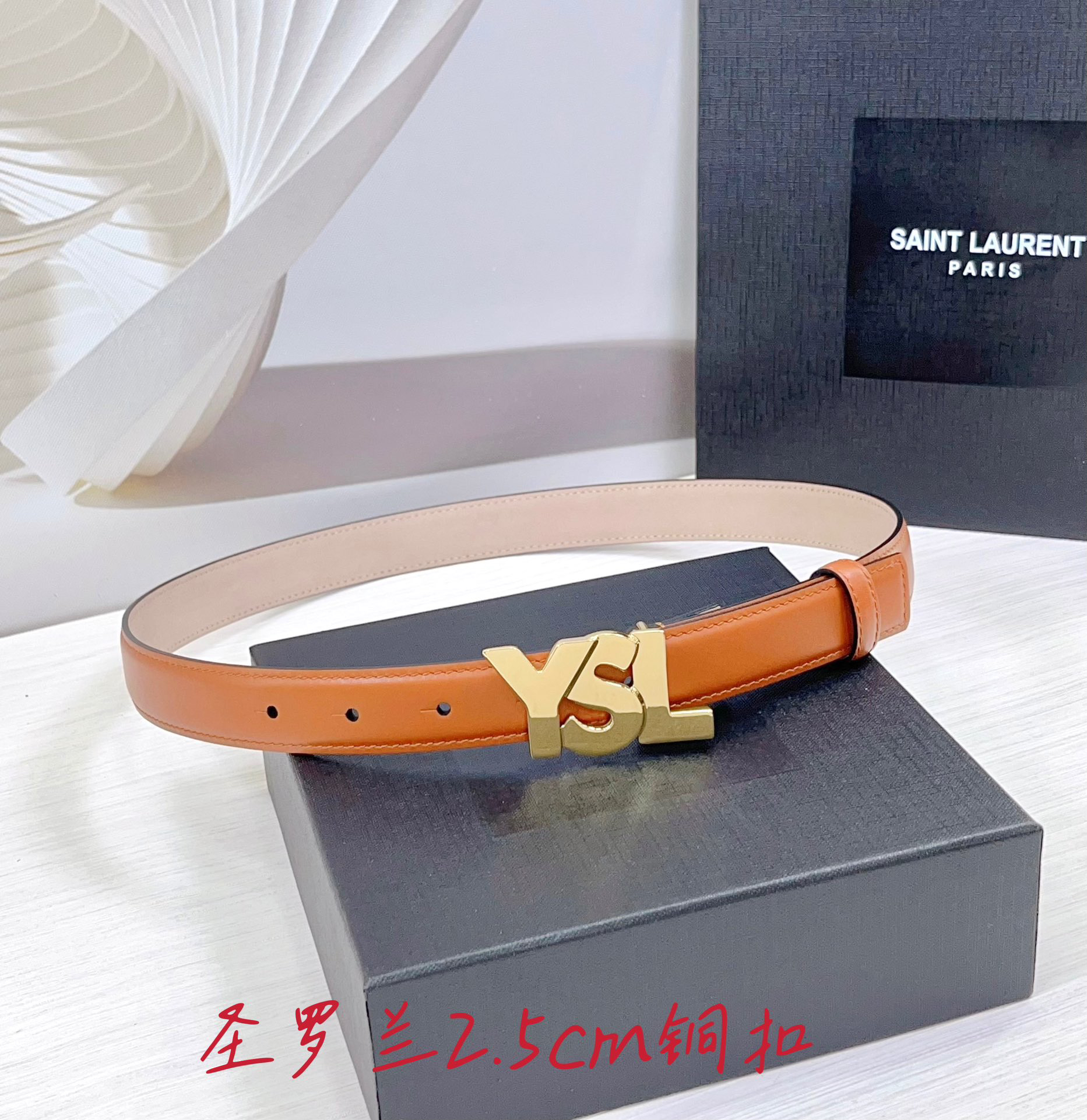 YSL belt-77