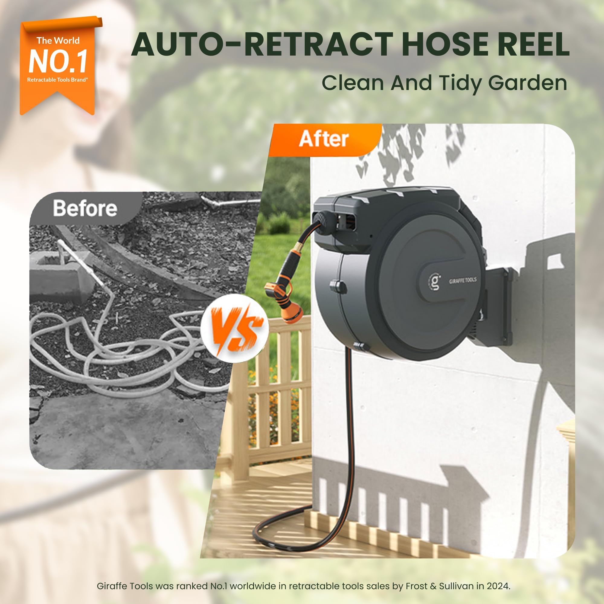GIRAFFE TOOLS Hose Reel 1/2