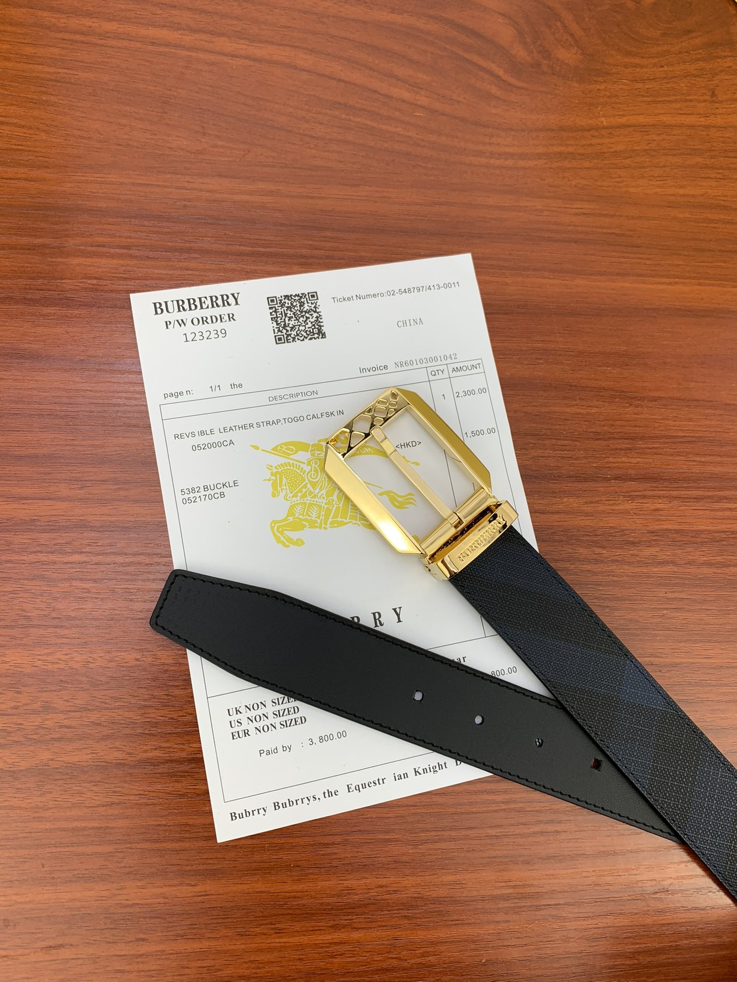 Burberry belt-116