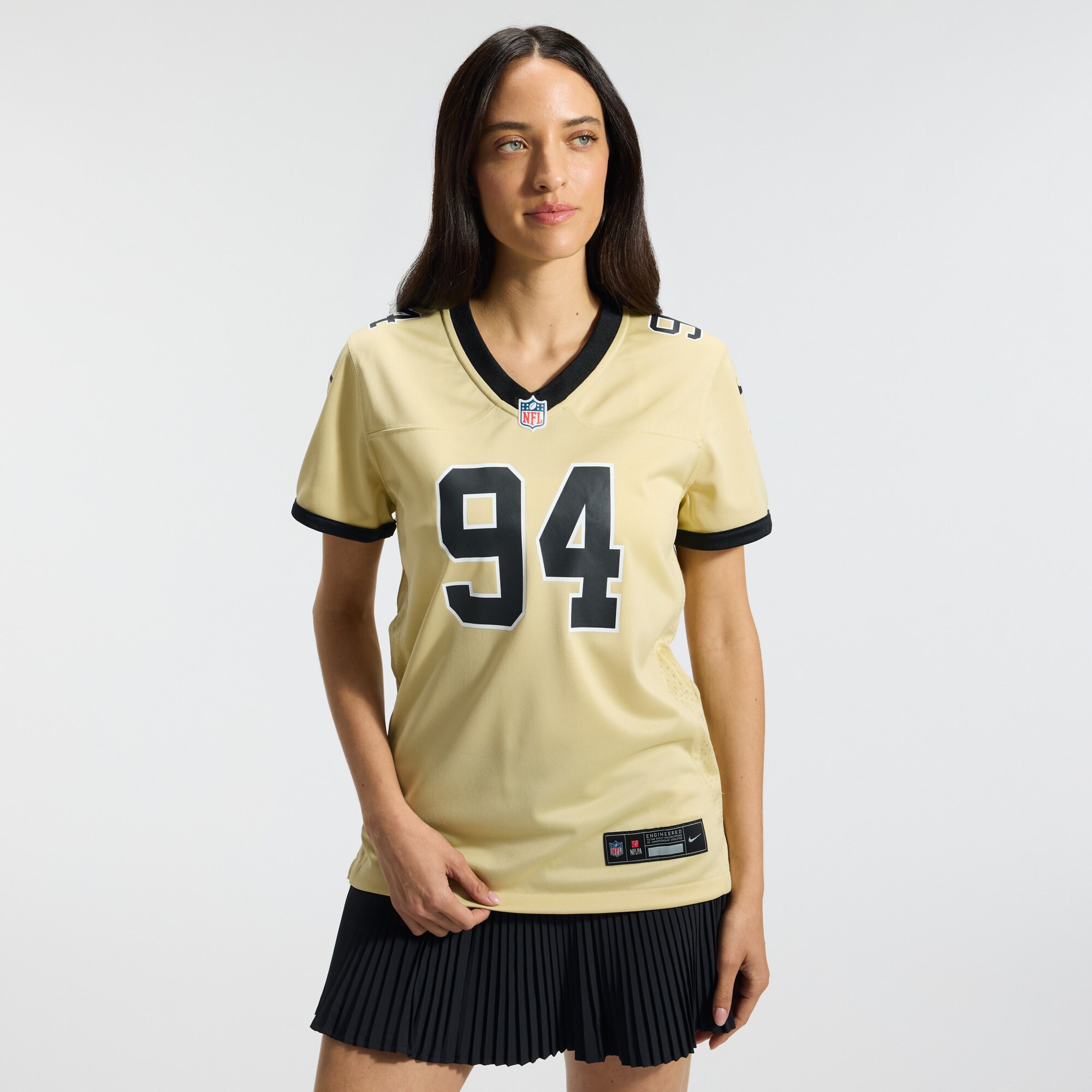 Cameron Jordan New Orleans Saints Nike Women's Gameday Golds Alternate Game Player Jersey - Gold