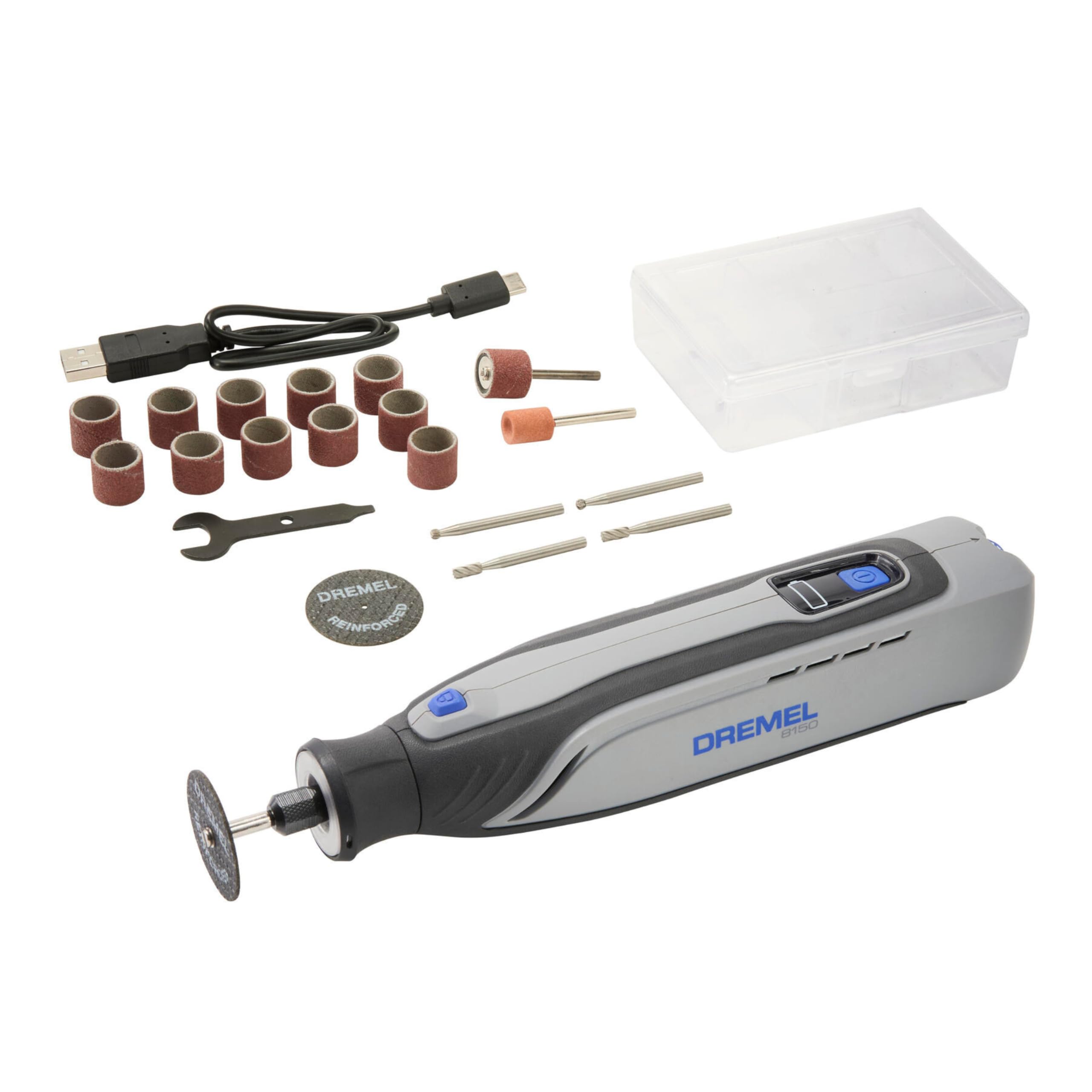 DREMEL 8150 8V Cordless Rotary Tool Kit - Brushless, 20 Accessories