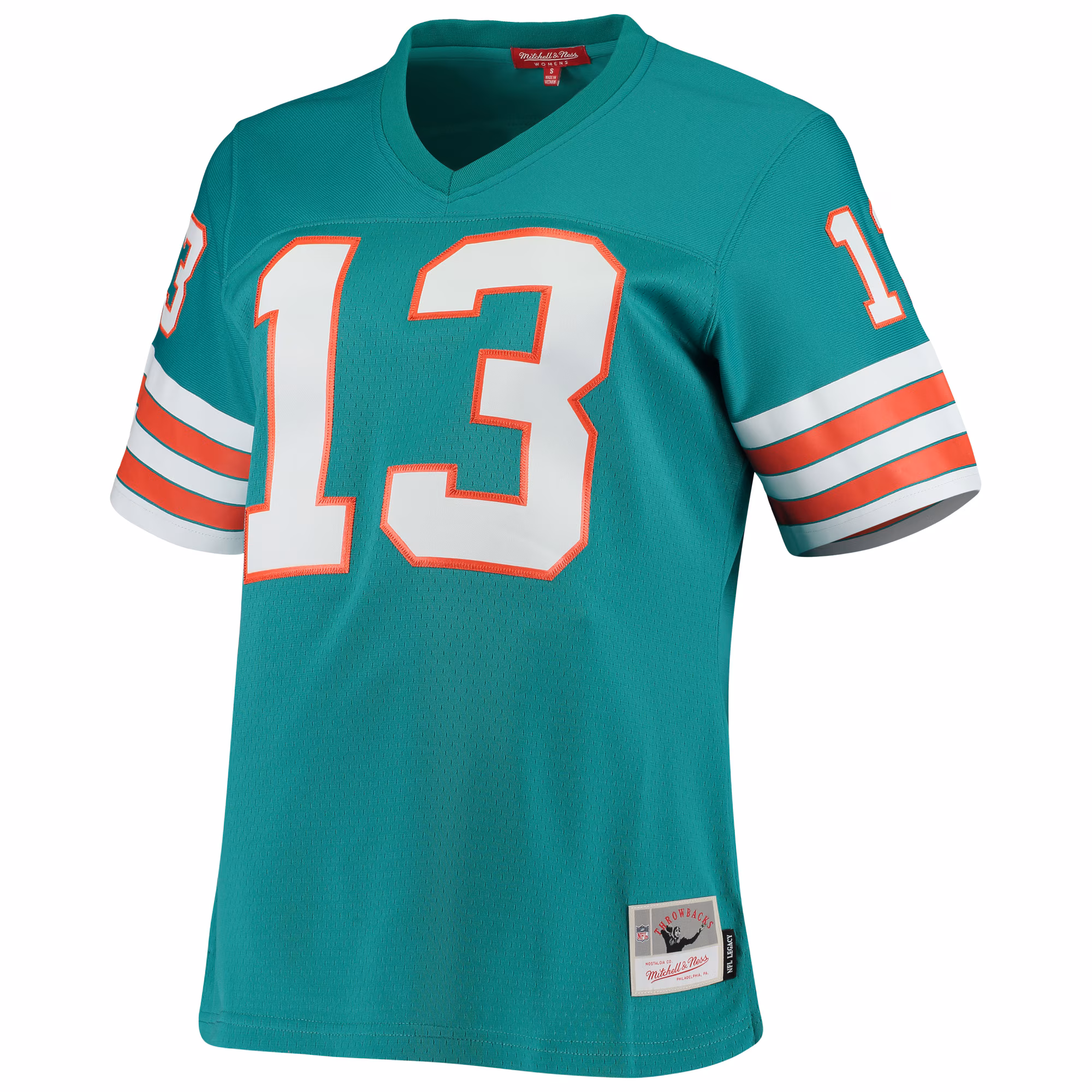 Dan Marino Miami Dolphins Mitchell & Ness Women's 1984 Legacy Replica Jersey - Aqua
