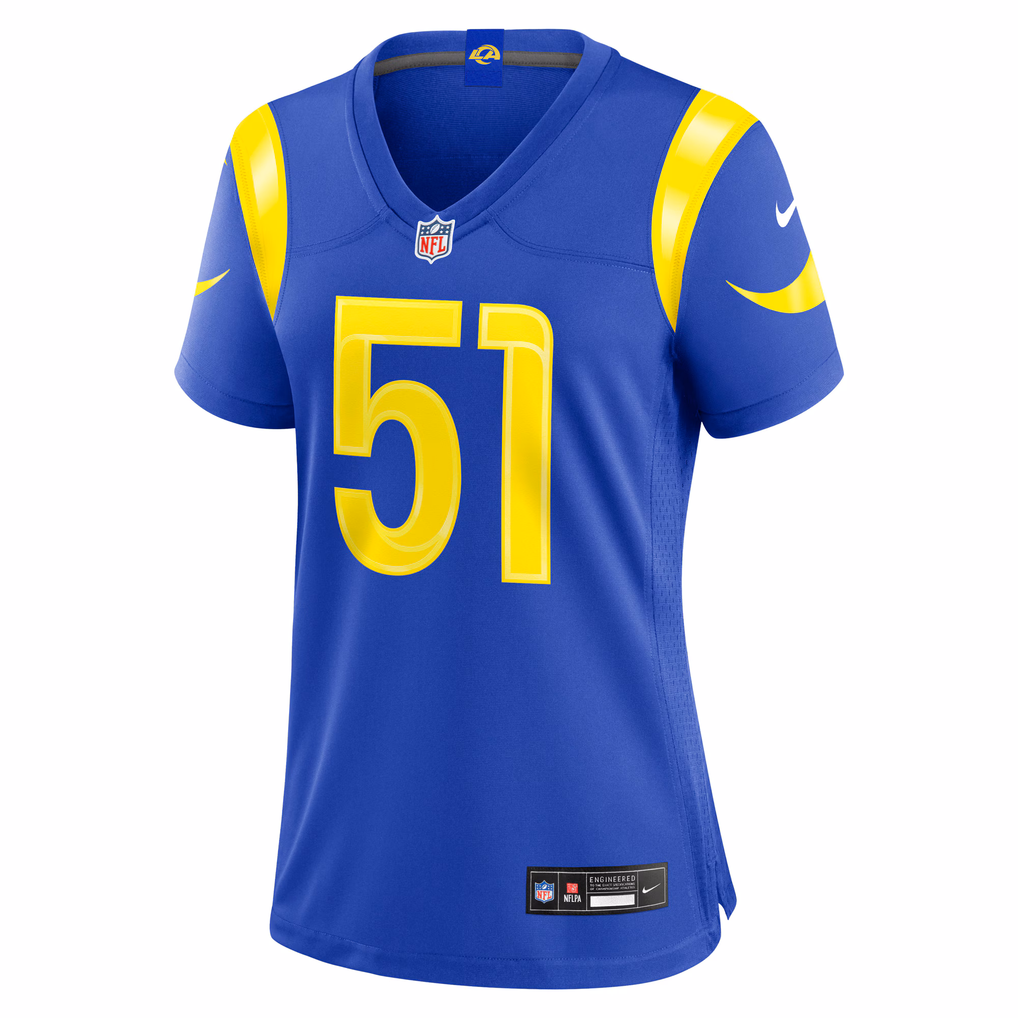 Eddie Walls III Los Angeles Rams Nike Women's Team Game Jersey -  Royal