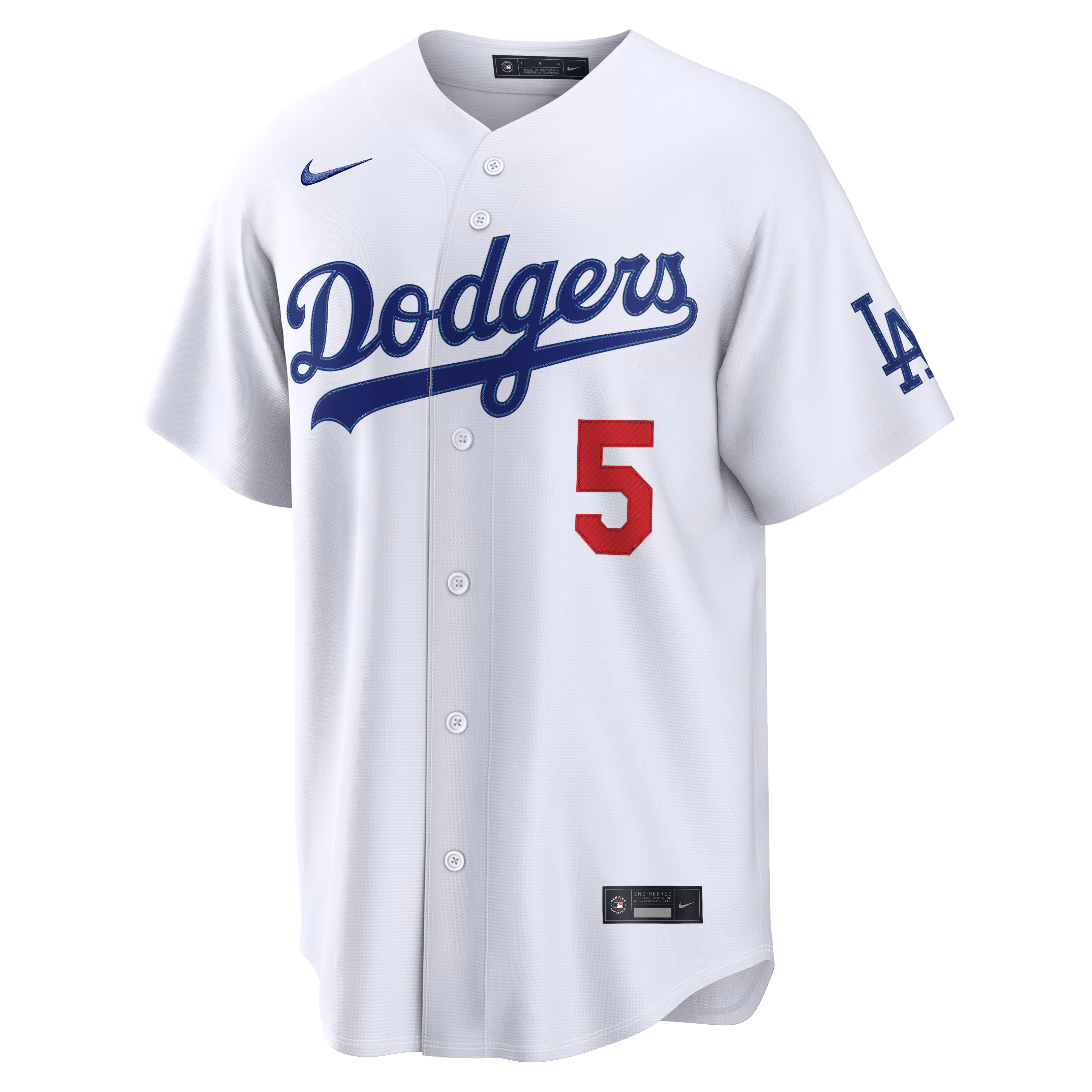 Freddie Freeman Los Angeles Dodgers Nike  Home Stadium Jersey - White