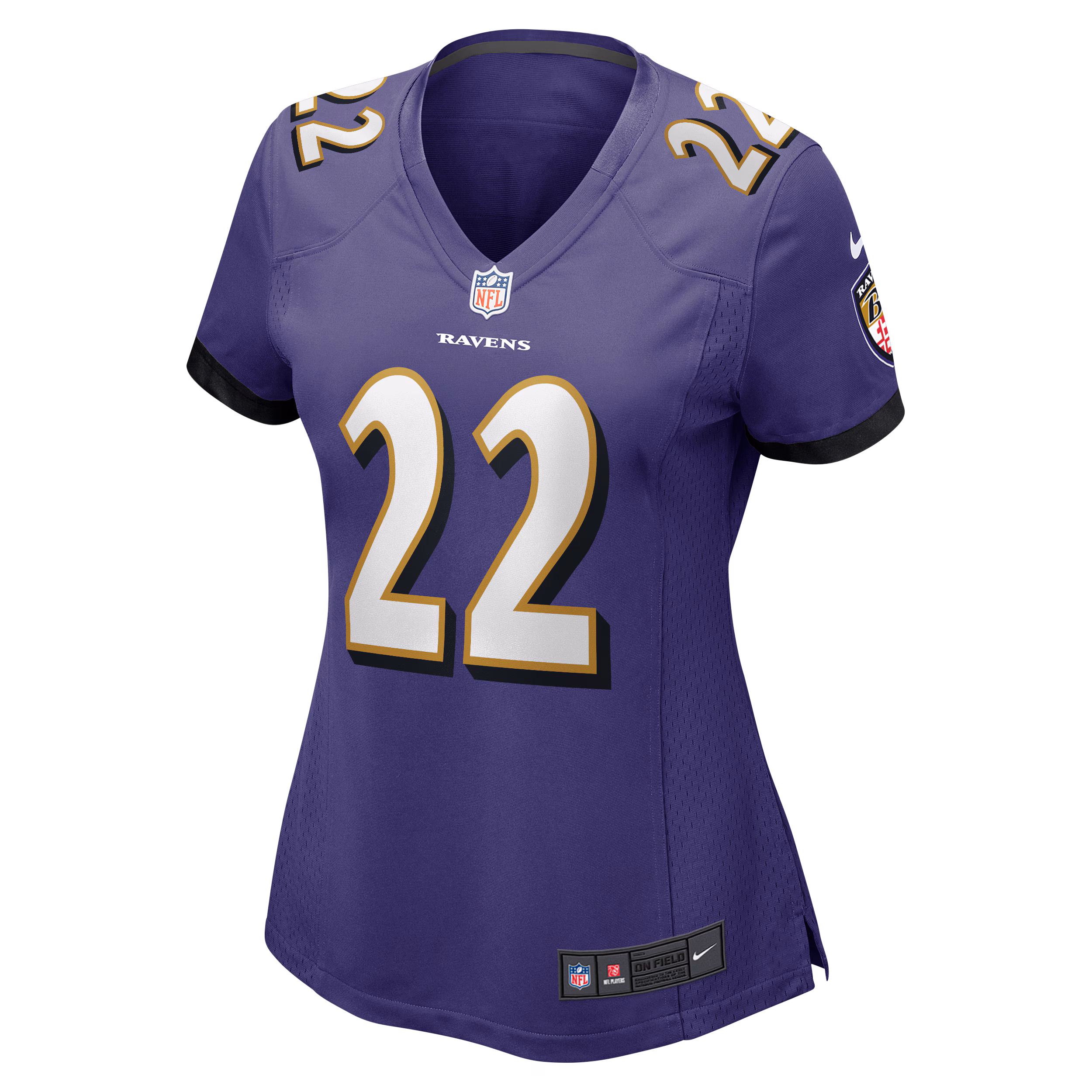 Derrick Henry Baltimore Ravens Nike Women's Game Player Jersey - Purple