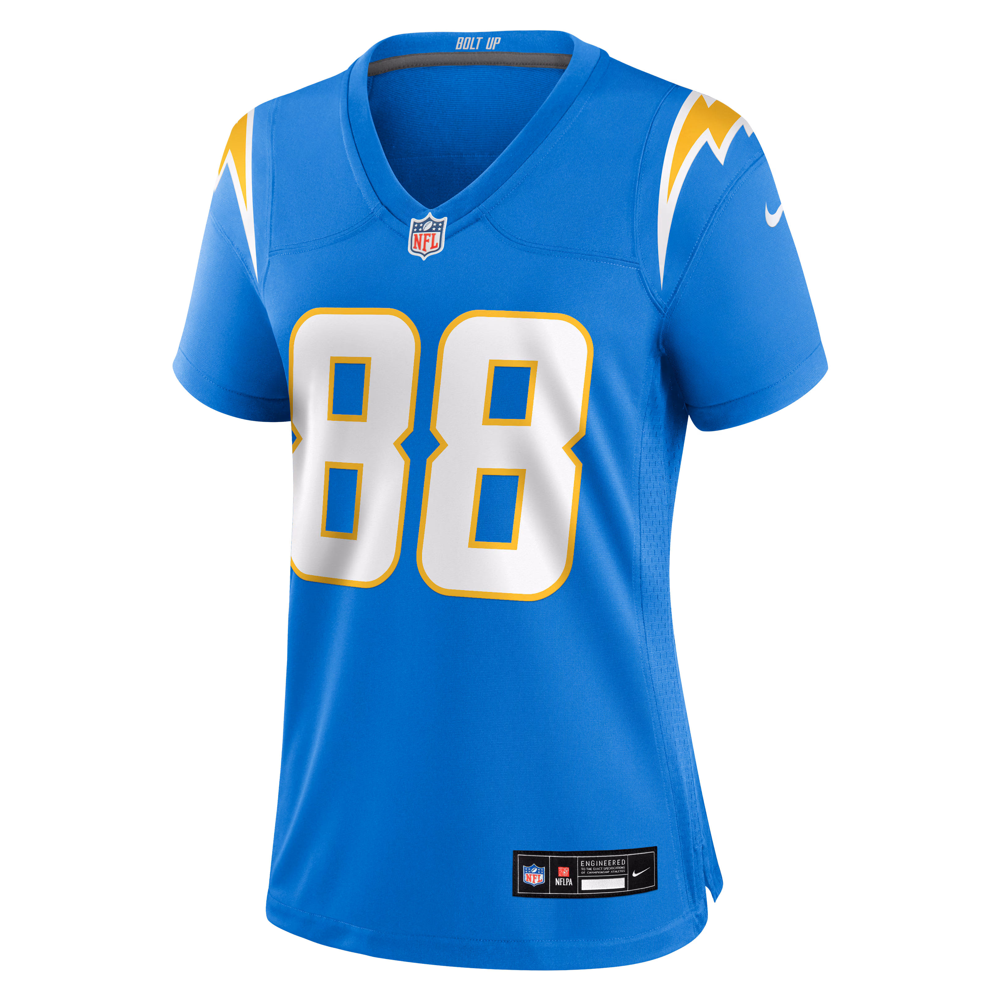 Charlie Kolar Los Angeles Chargers Nike Women's Team Game Jersey -  Powder Blue