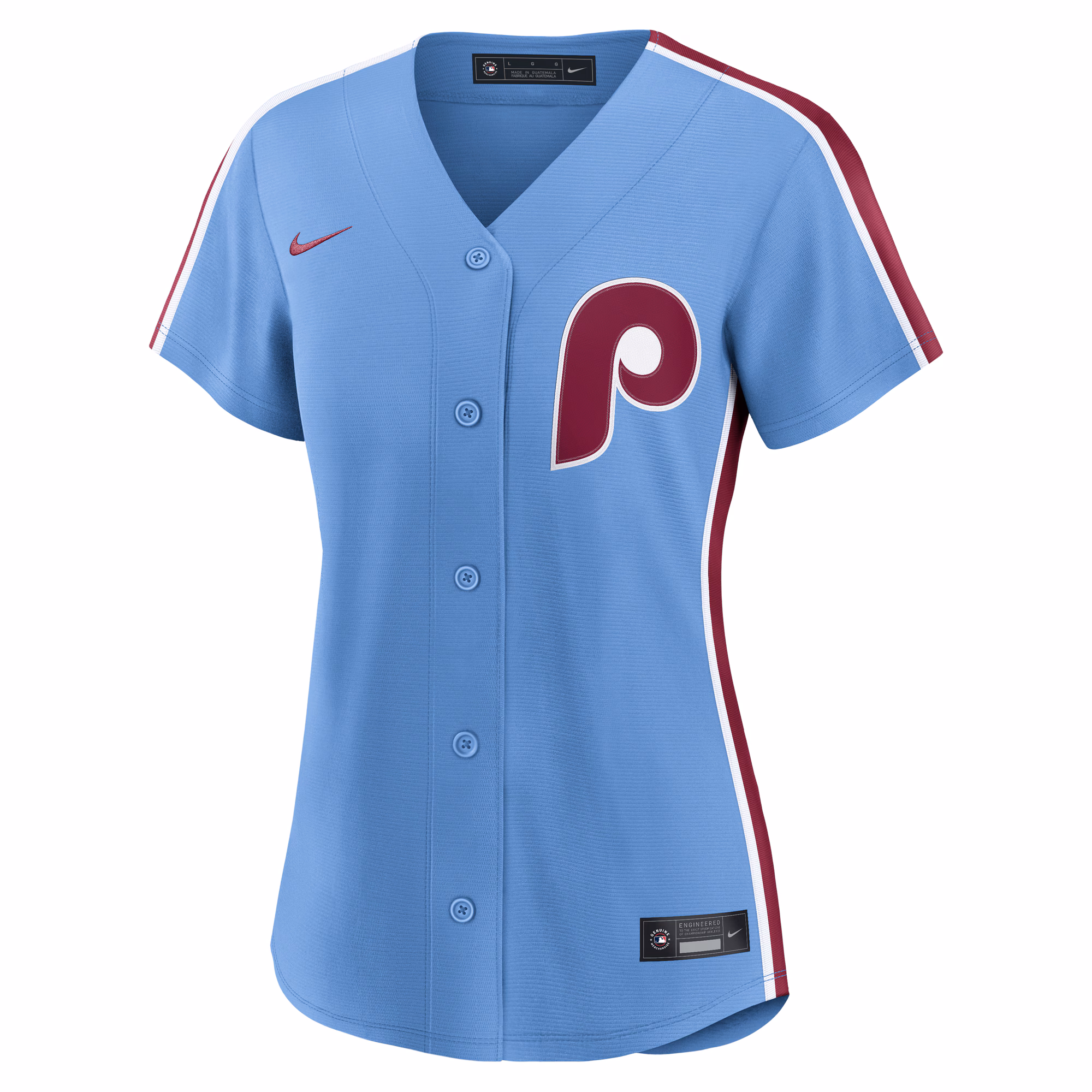 Bryce Harper Philadelphia Phillies Nike Women's Alternate Replica Jersey - Light Blue
