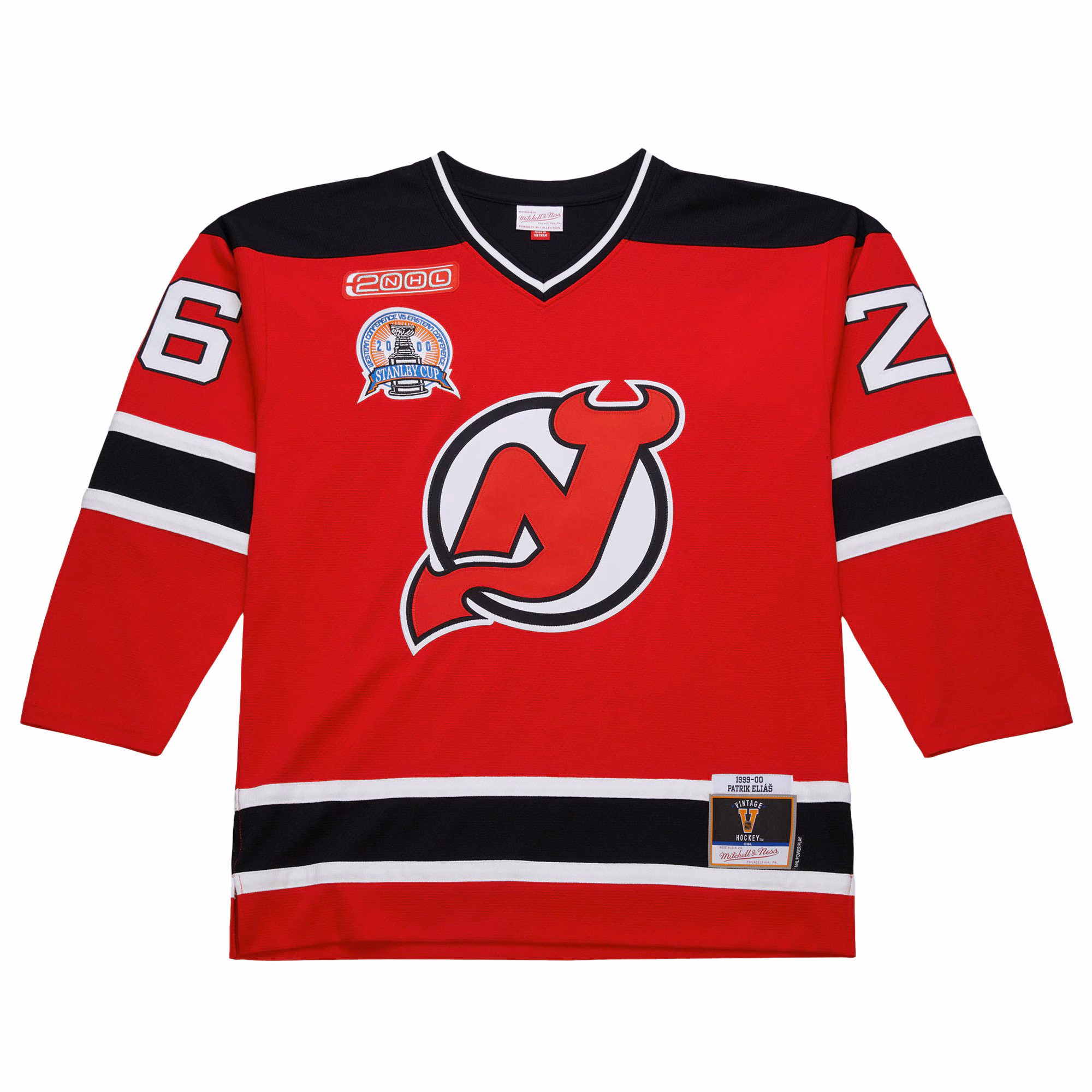 Patrik Elias New Jersey Devils 1999-00 Power Play Jersey - Red