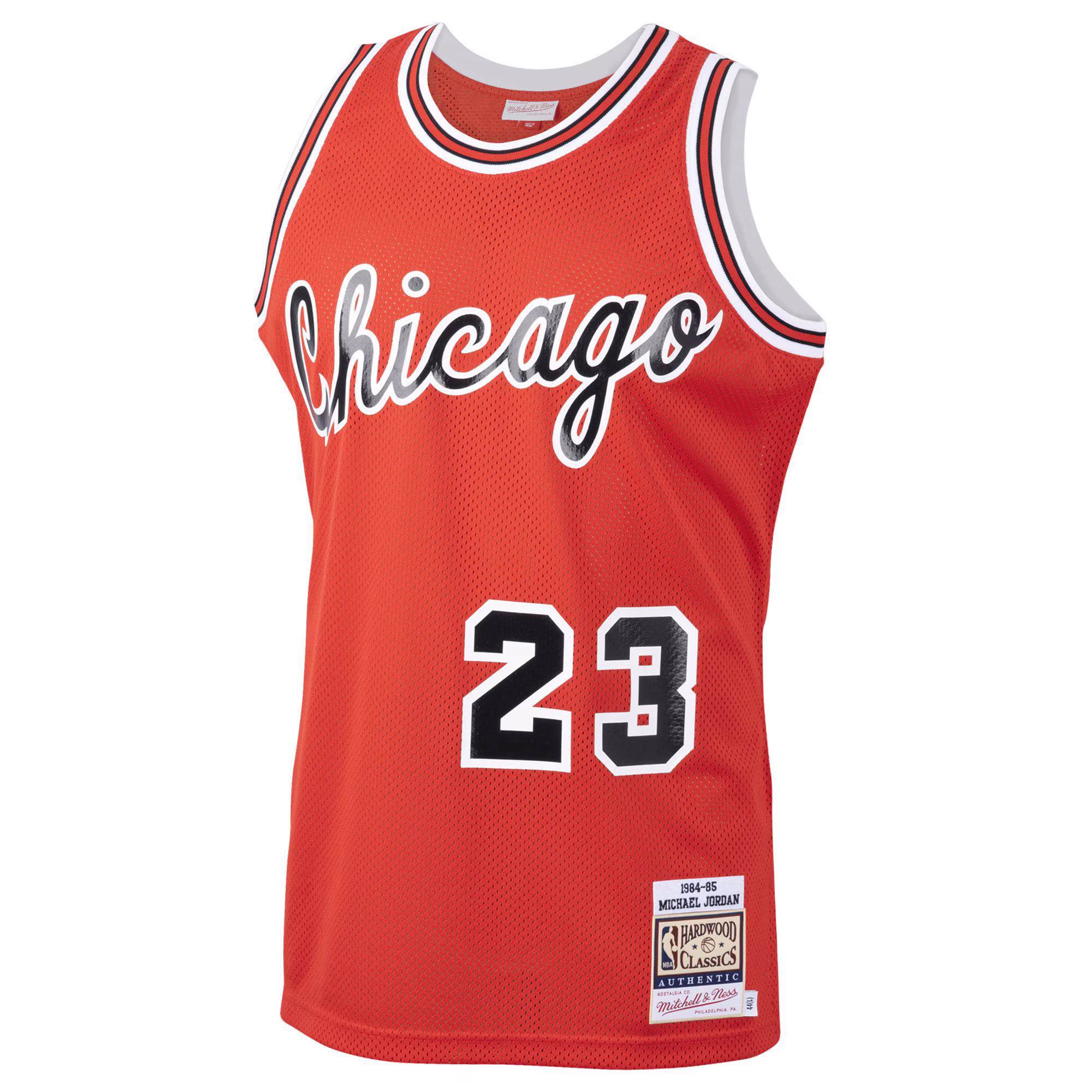 Michael Jordan Chicago Bulls Mitchell & Ness 1984/85 Hardwood Classics Rookie Authentic Jersey - Red