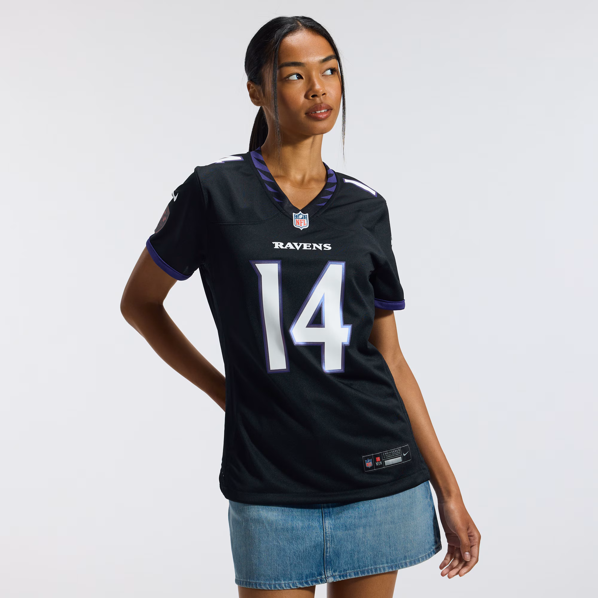 Kyle Hamilton Baltimore Ravens Nike Women's Alternate Game Jersey - Black