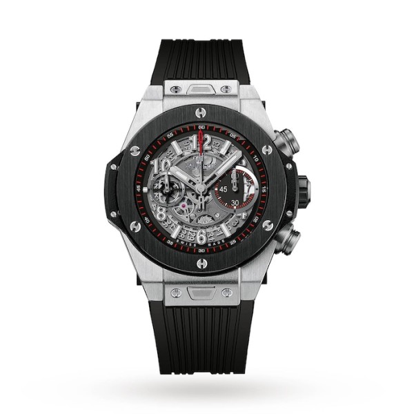 Big Bang Men Automatic Black Rubber Watch 411.NM.1170.RX