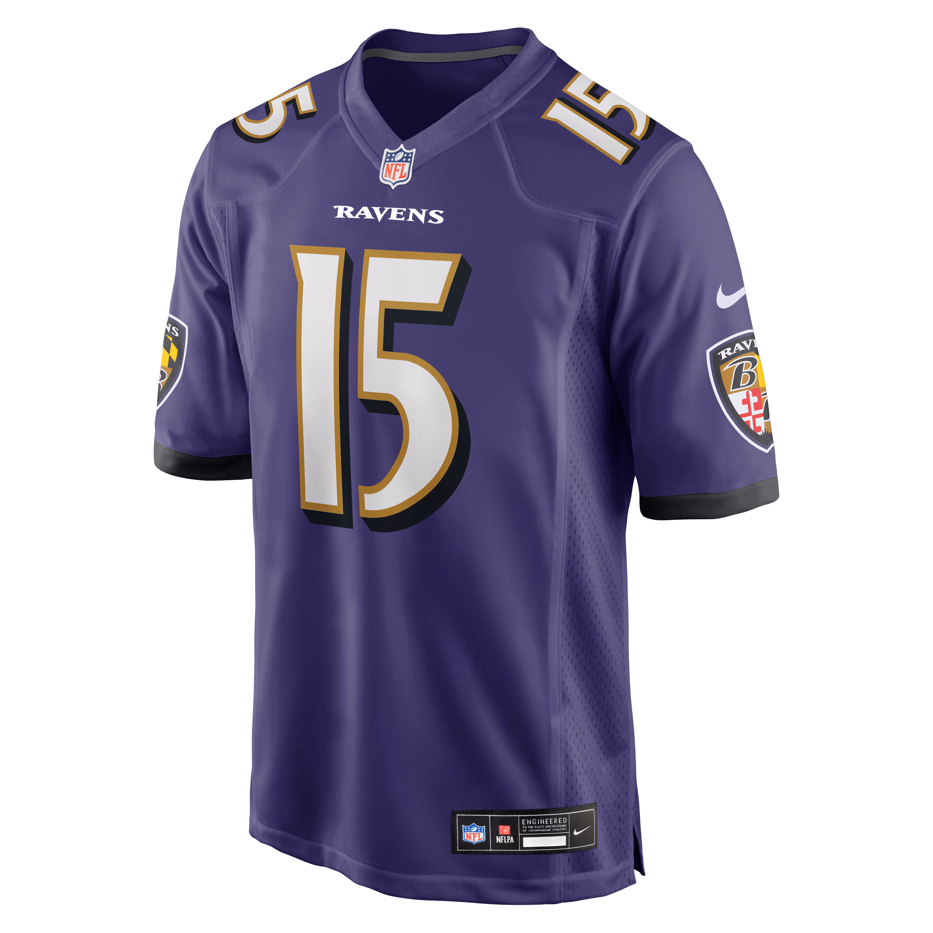 Cooper Rush Baltimore Ravens Nike Team Game Jersey -  Purple