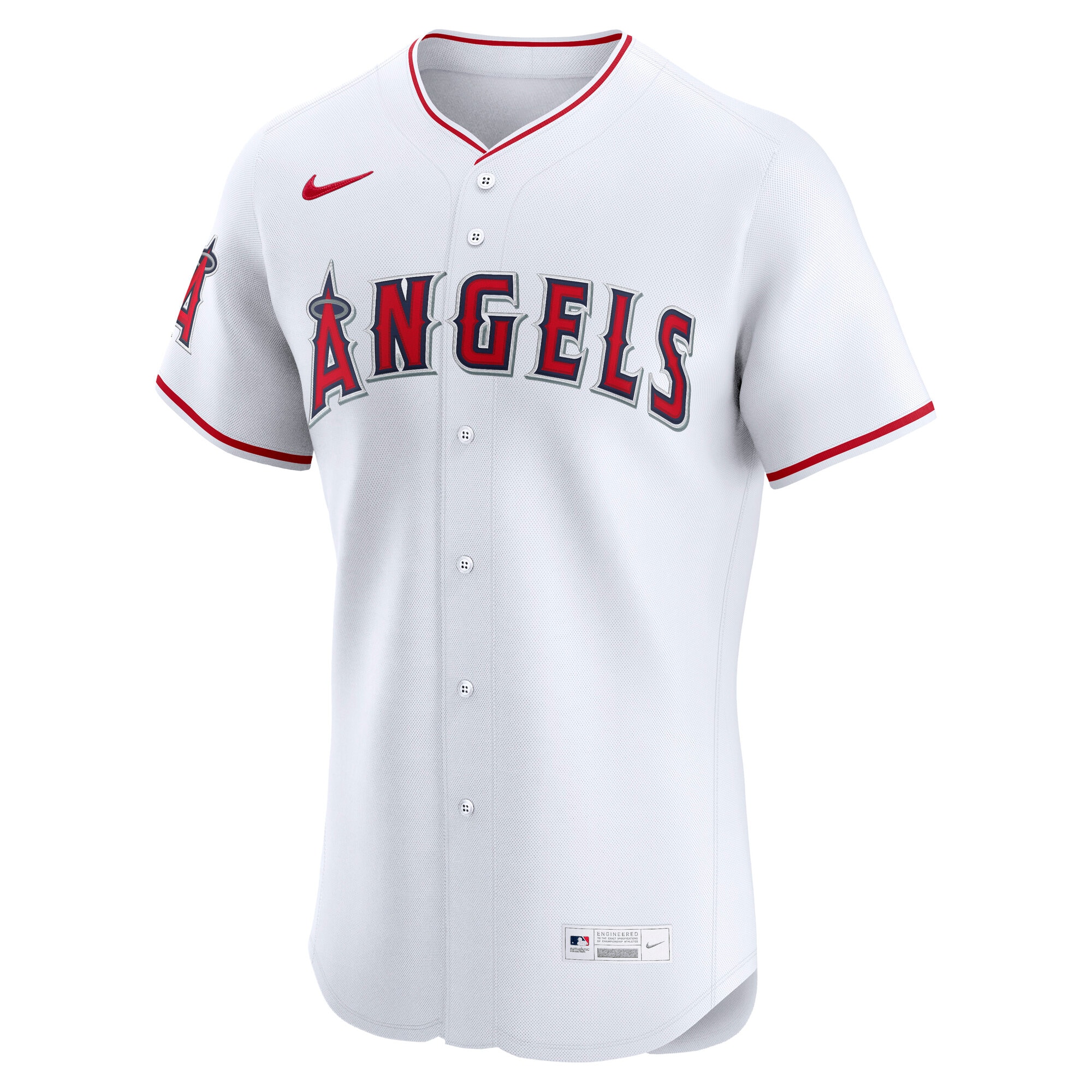 Los Angeles Angels Nike Home Elite Jersey - White