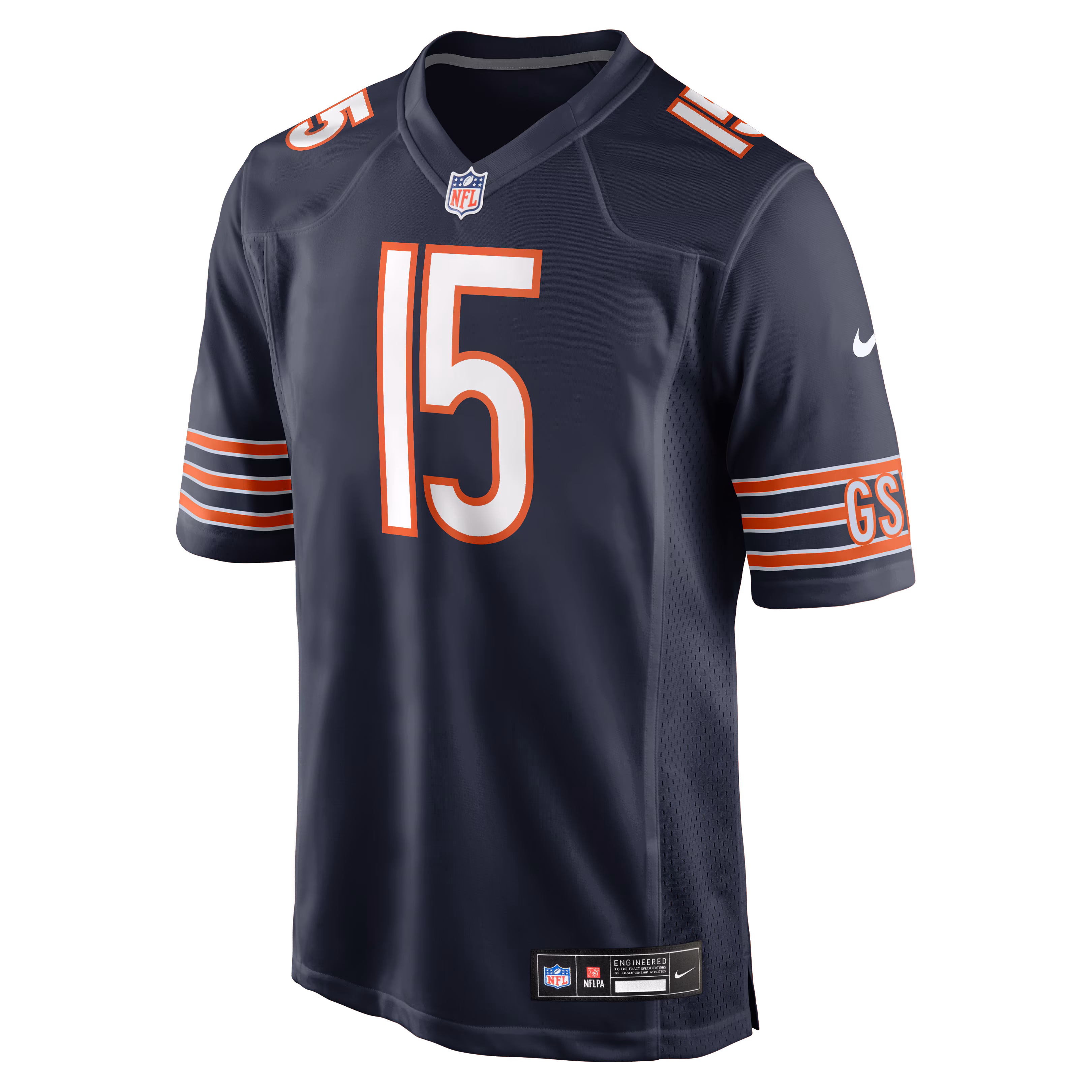 Rome Odunze Chicago Bears Nike  Player Game Jersey - Navy
