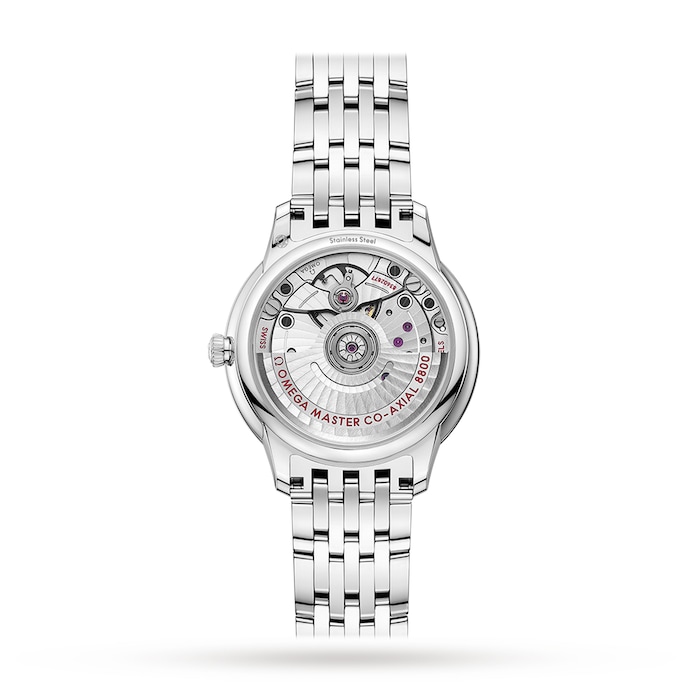 De Ville Prestige Co-Axial Master Chronometer 34mm Ladies Watch Mother Of Pearl