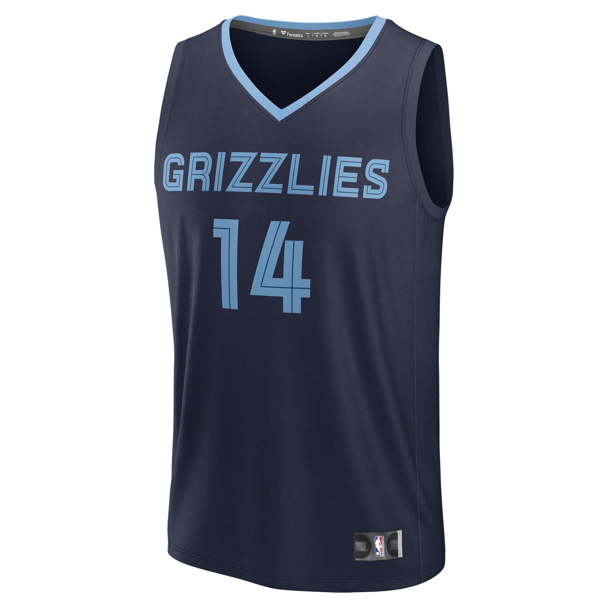 Zach Edey Memphis Grizzlies Fanatics 2024 NBA Draft Fast Break Player Jersey - Icon Edition - Navy