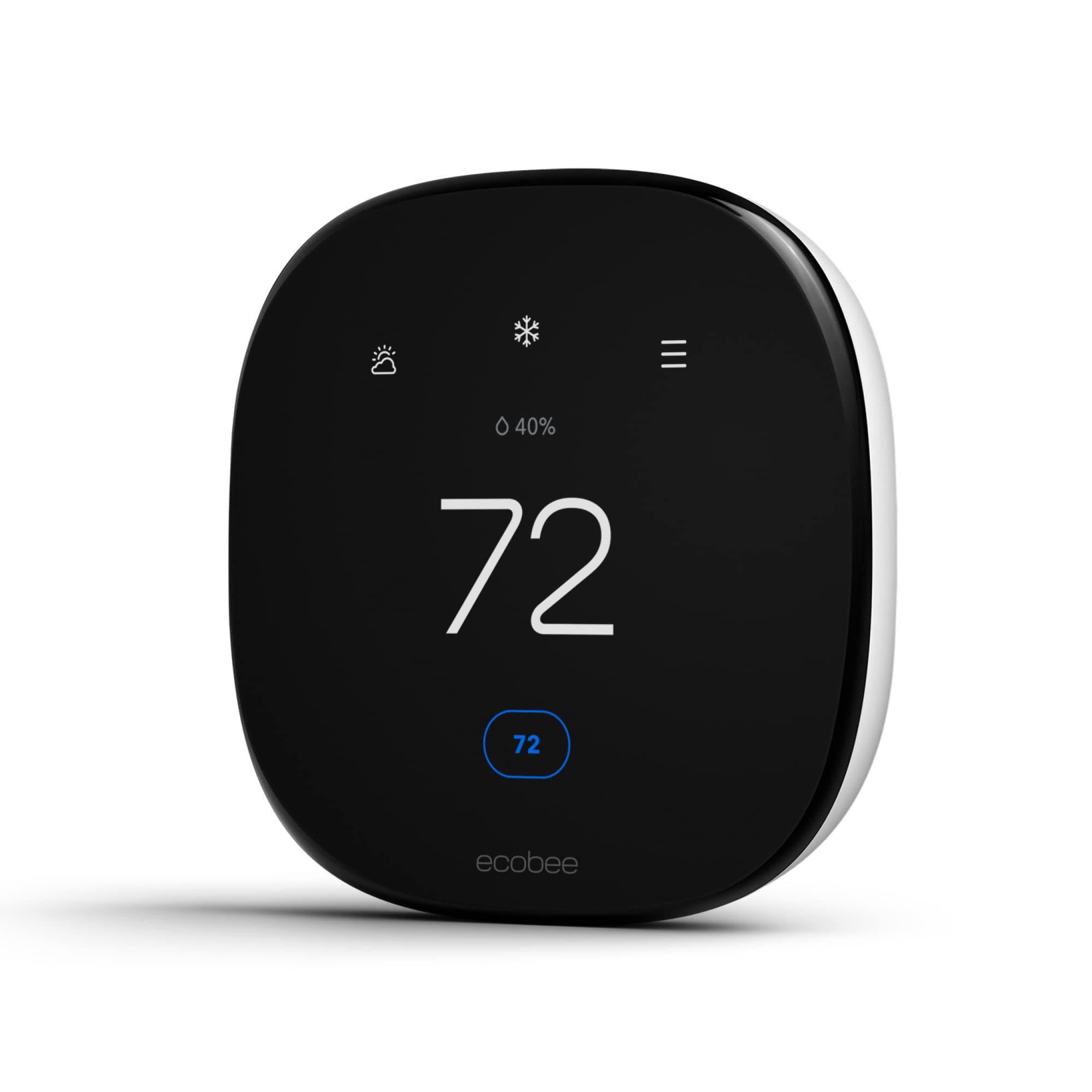 ECOBEE Smart Thermostat Enhanced - WiFi, Works with Siri, Alexa