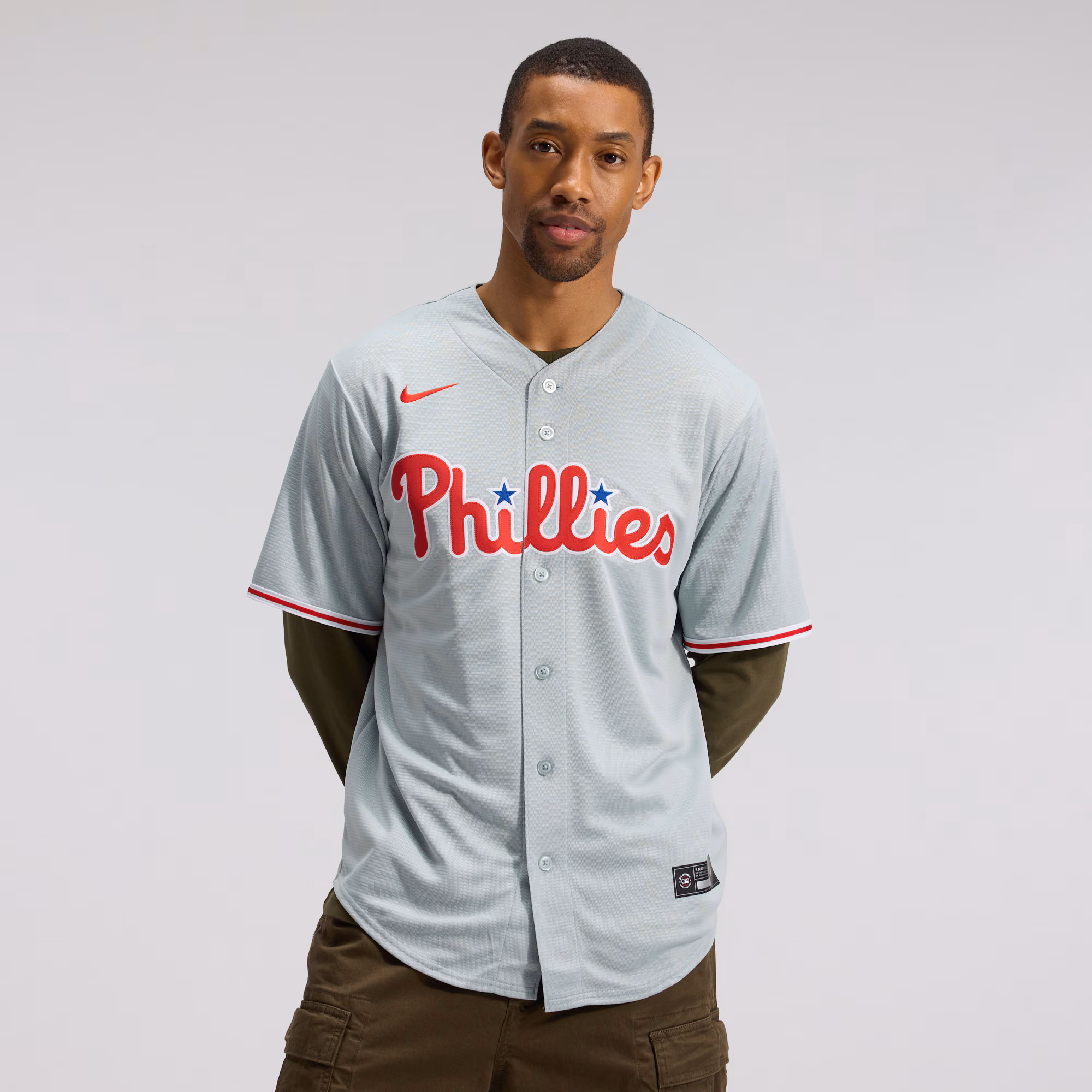 Bryce Harper Philadelphia Phillies Nike Road Replica Jersey - Gray