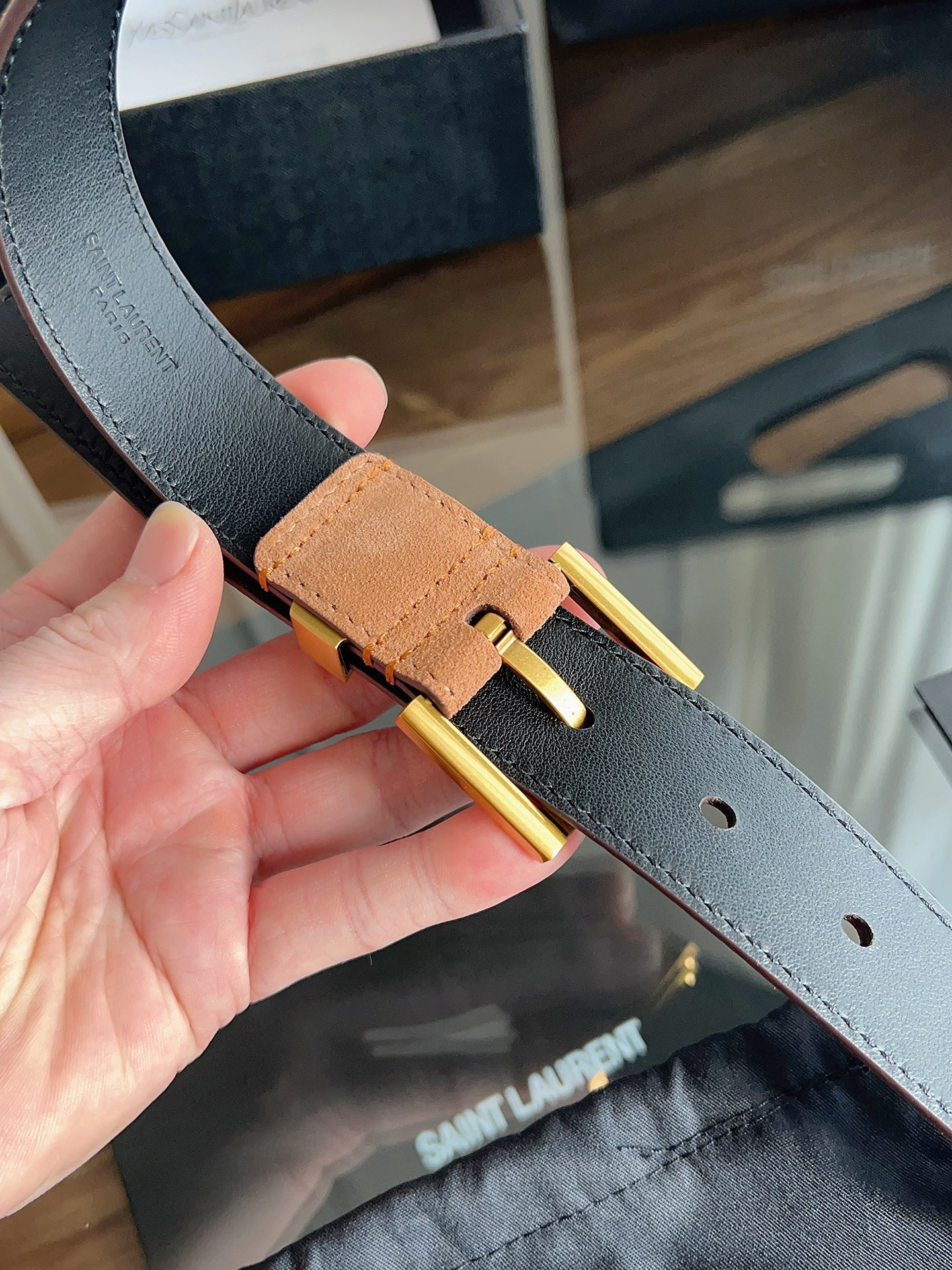 YSL belt-70