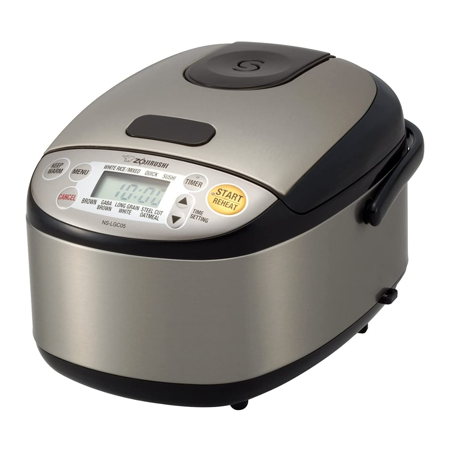 ZOJIRUSHI Micom 3-Cup Stainless Steel Rice Cooker & Warmer