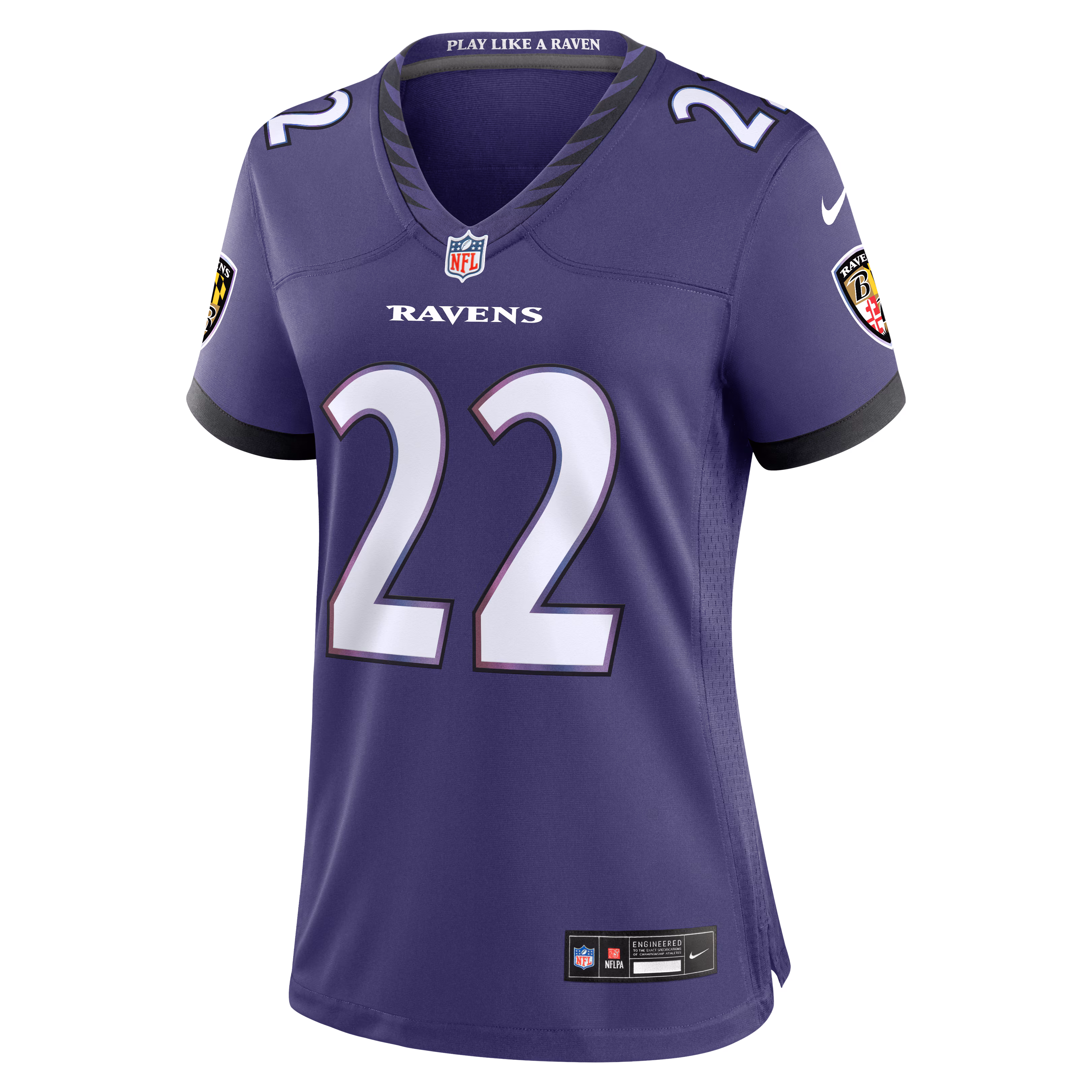 Derrick Henry Baltimore Ravens Nike Women's Team Game Jersey - Purple