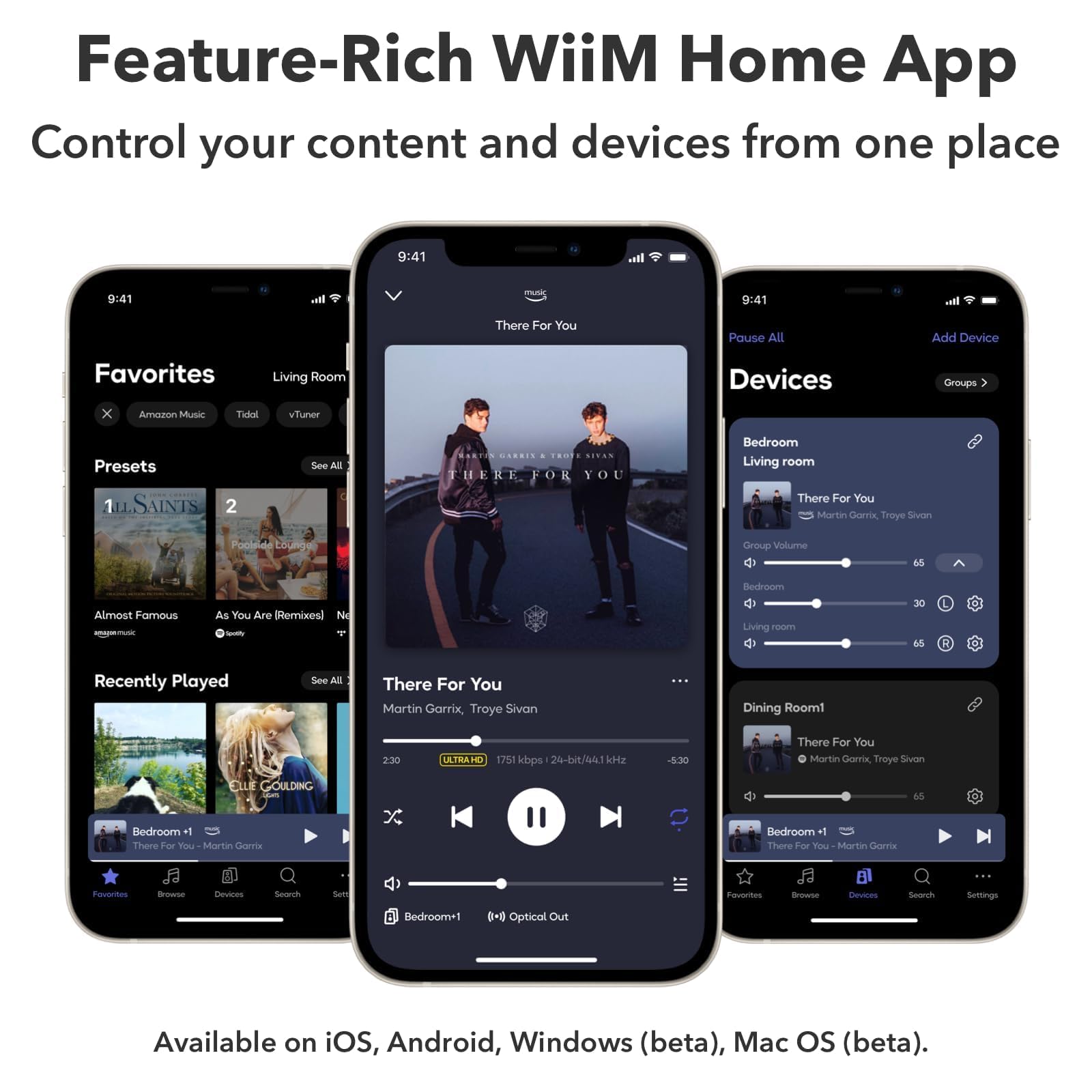 WIIM Mini AirPlay 2 Wireless Audio Streamer & Preamplifier