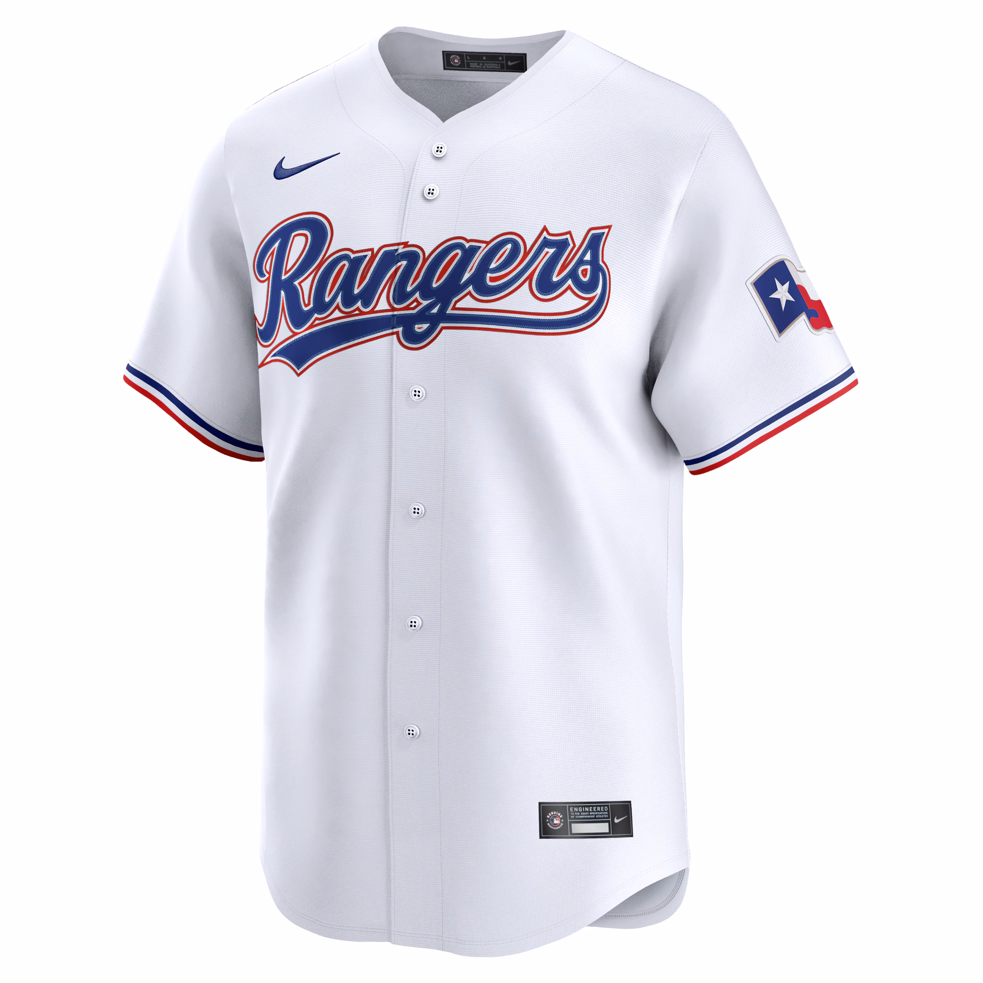 Ezequiel Duran Texas Rangers Nike Home Limited Player Jersey - White