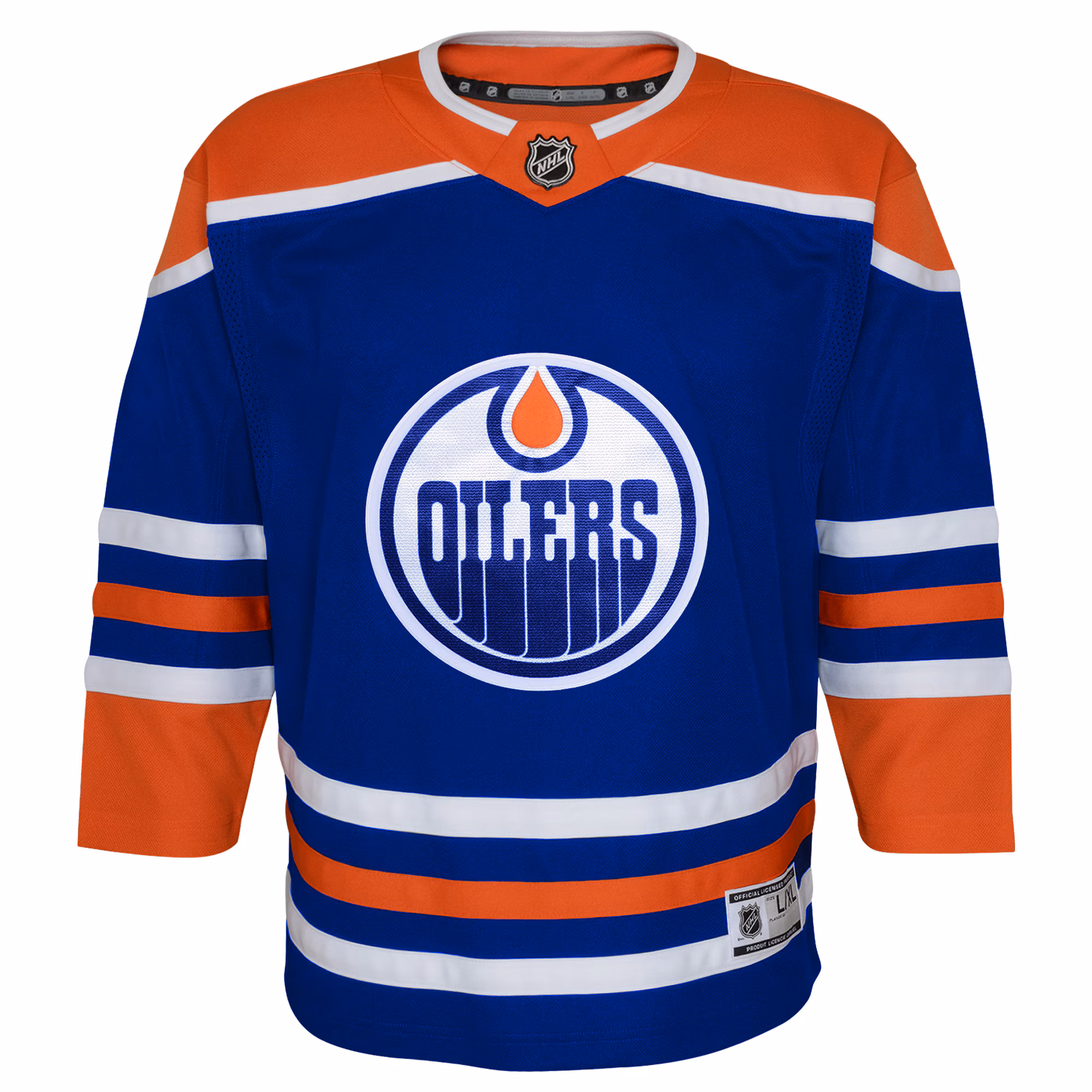 Edmonton Oilers Youth Home Premier Jersey - Royal