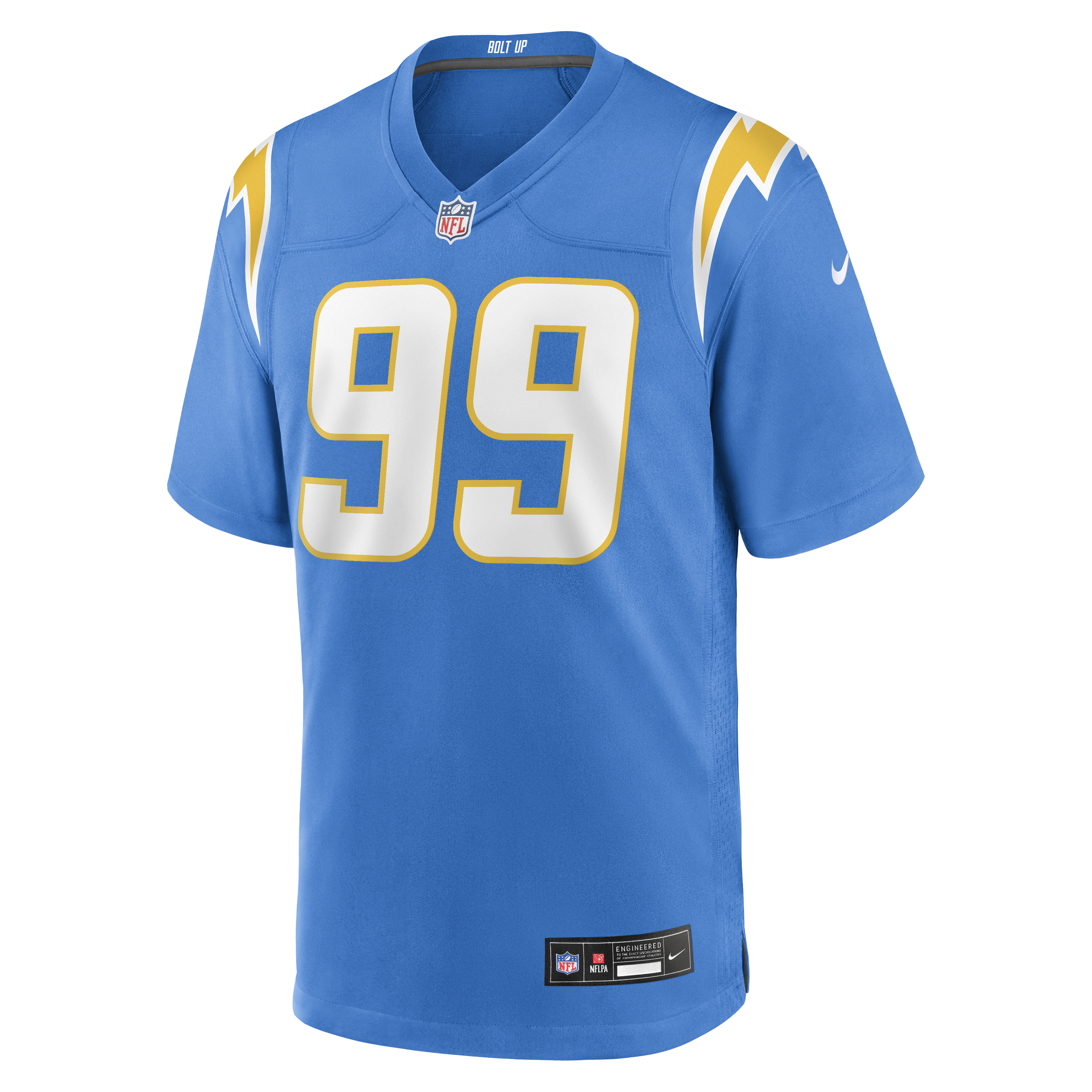 Scott Matlock Los Angeles Chargers Nike Team Game Jersey - Powder Blue