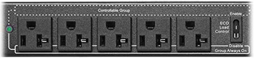 Tripp Lite PDU Hot Swap with Manual Bypass 15A 6 5-20R 2 5-20P Inputs 1URM (PDUB201U)