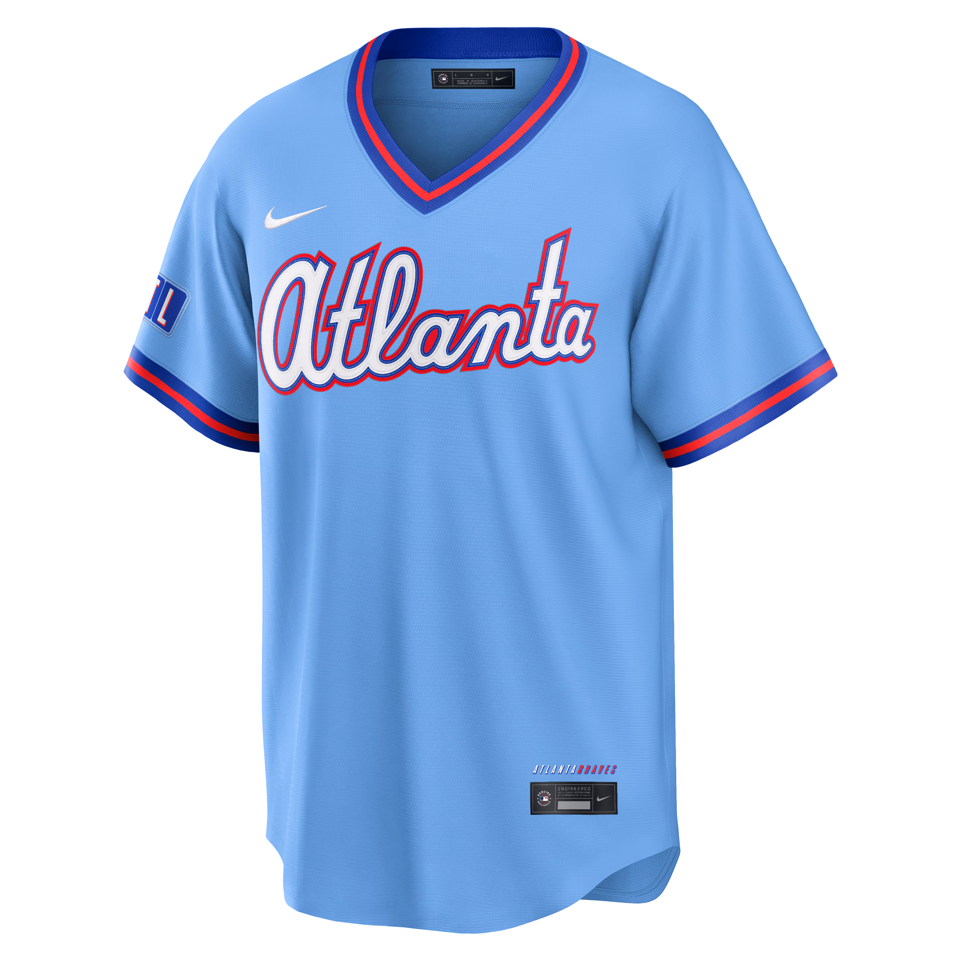 Atlanta Braves Nike 2026 City Connect Stadium Jersey - Powder Blue