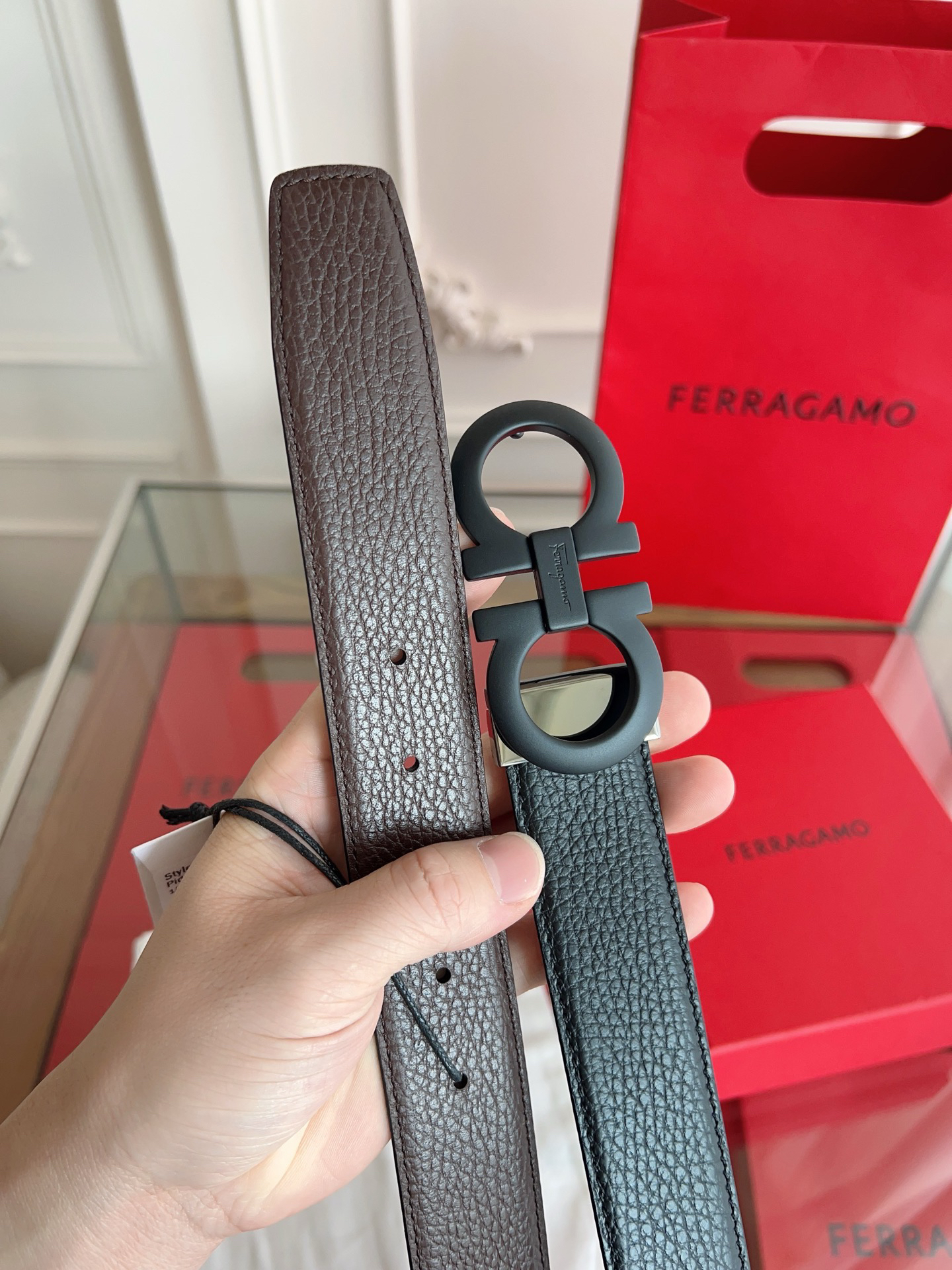 Ferragamo belt-100