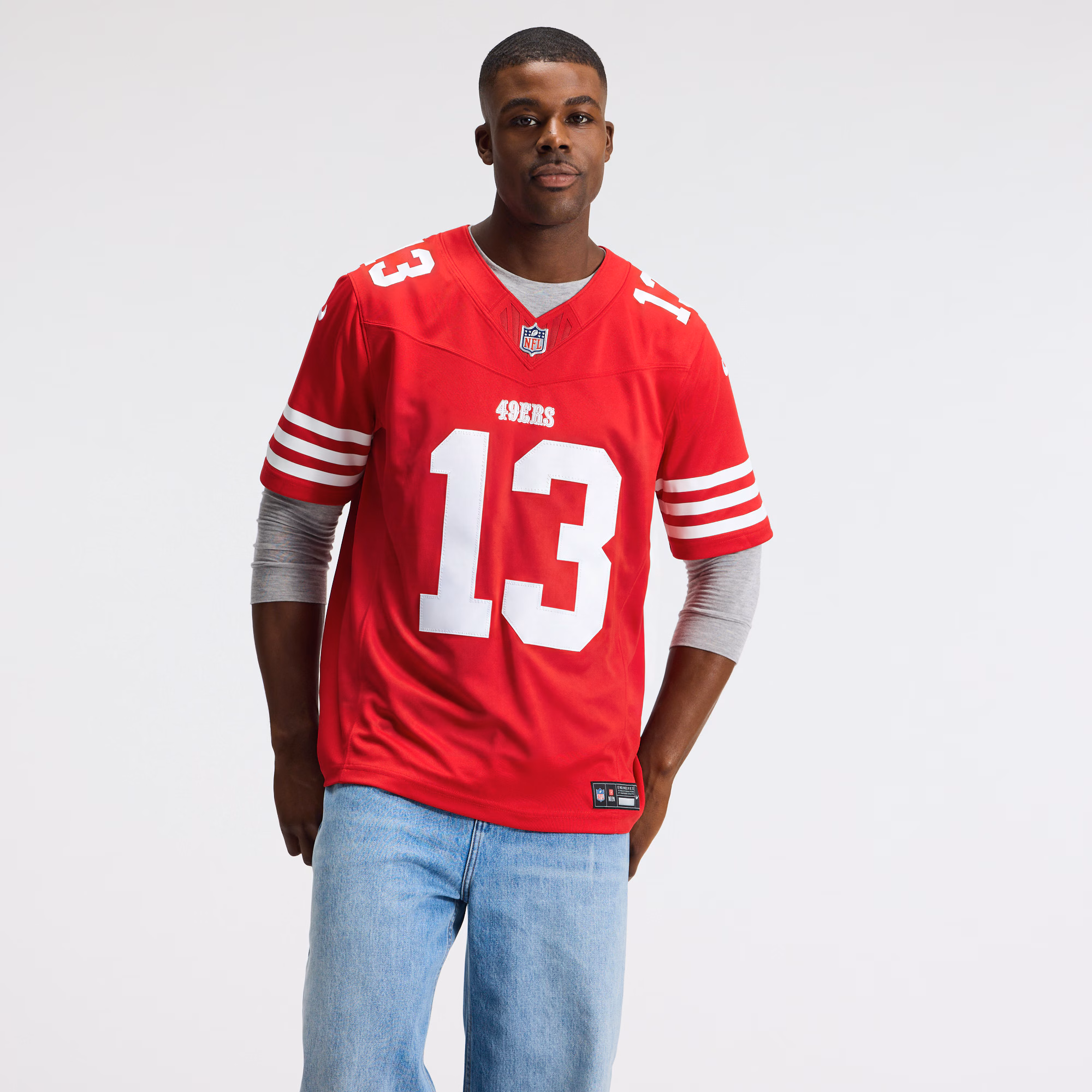 Brock Purdy San Francisco 49ers Nike Vapor F.U.S.E. Stitched Limited Jersey - Scarlet