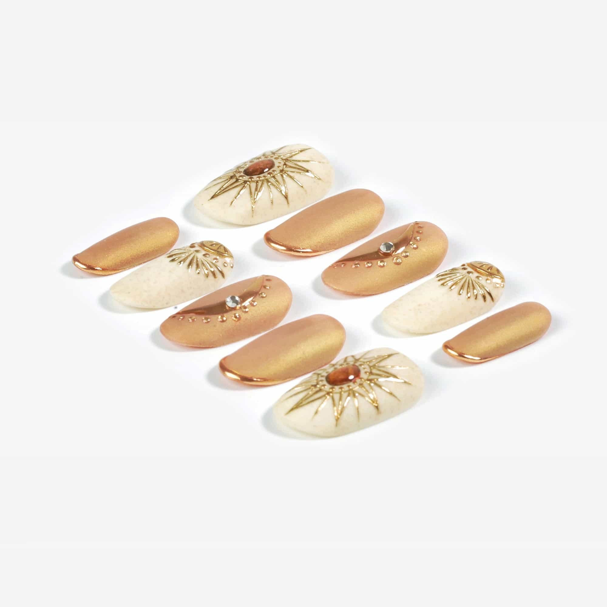 Boho Sunlight Press On NailsBoho Sunlight Press On Nails - SAYEGIRLS