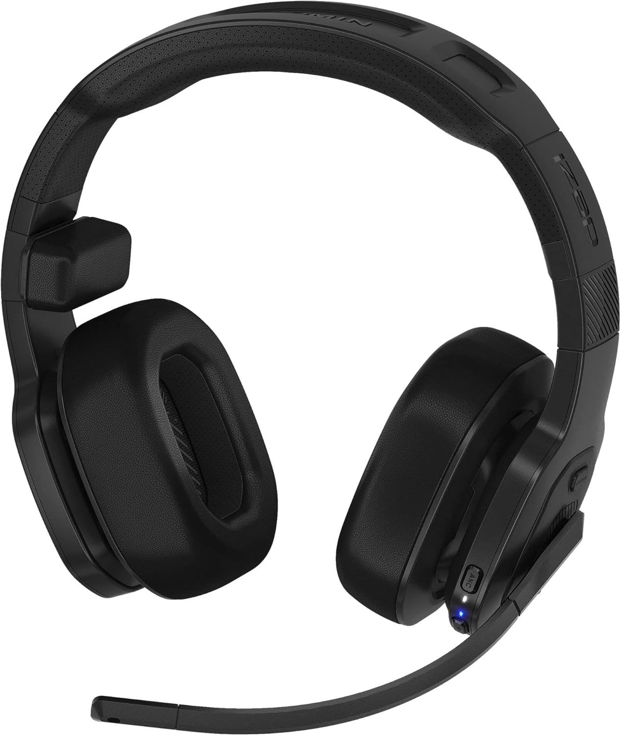 Garmin dēzl™ Headset 200, 2-in-1 Premium Trucking Headset, Active Noise Cancellation, Superior Battery Life and Memory Foam Ear Pads,Black (Renewed)