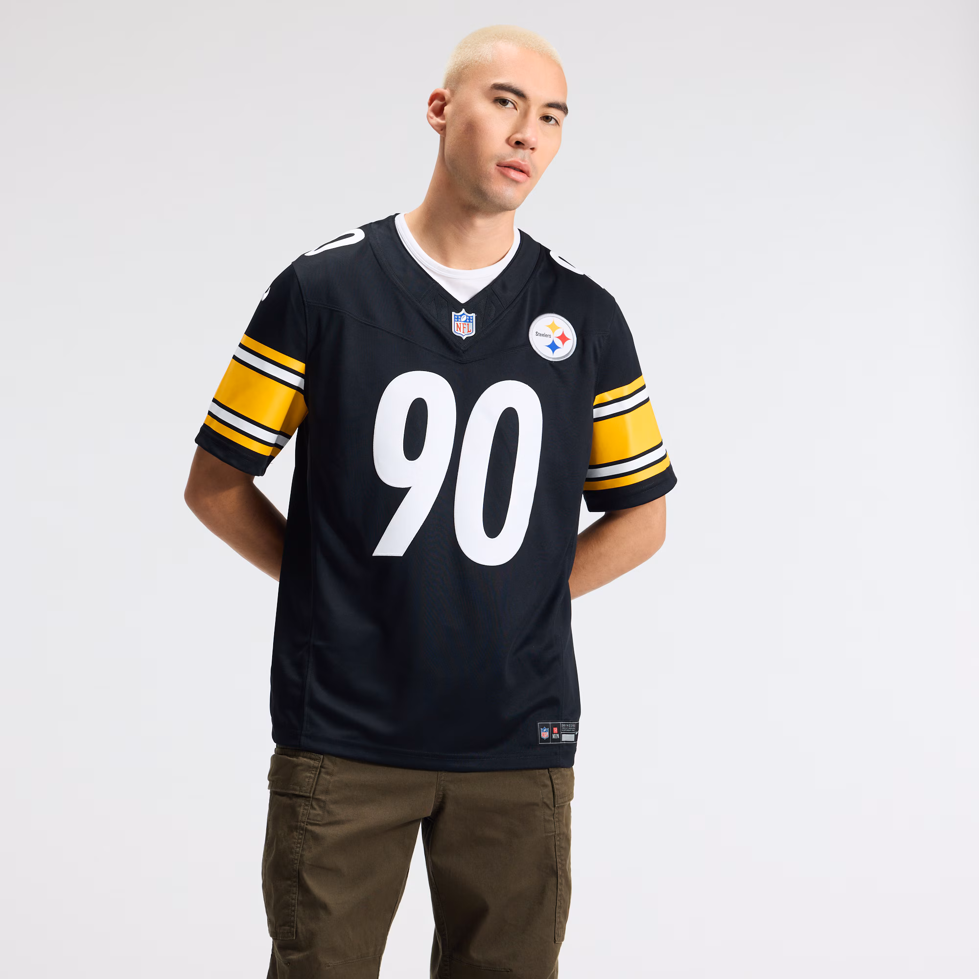 T.J. Watt Pittsburgh Steelers Nike Vapor F.U.S.E. Stitched Limited Jersey - Black