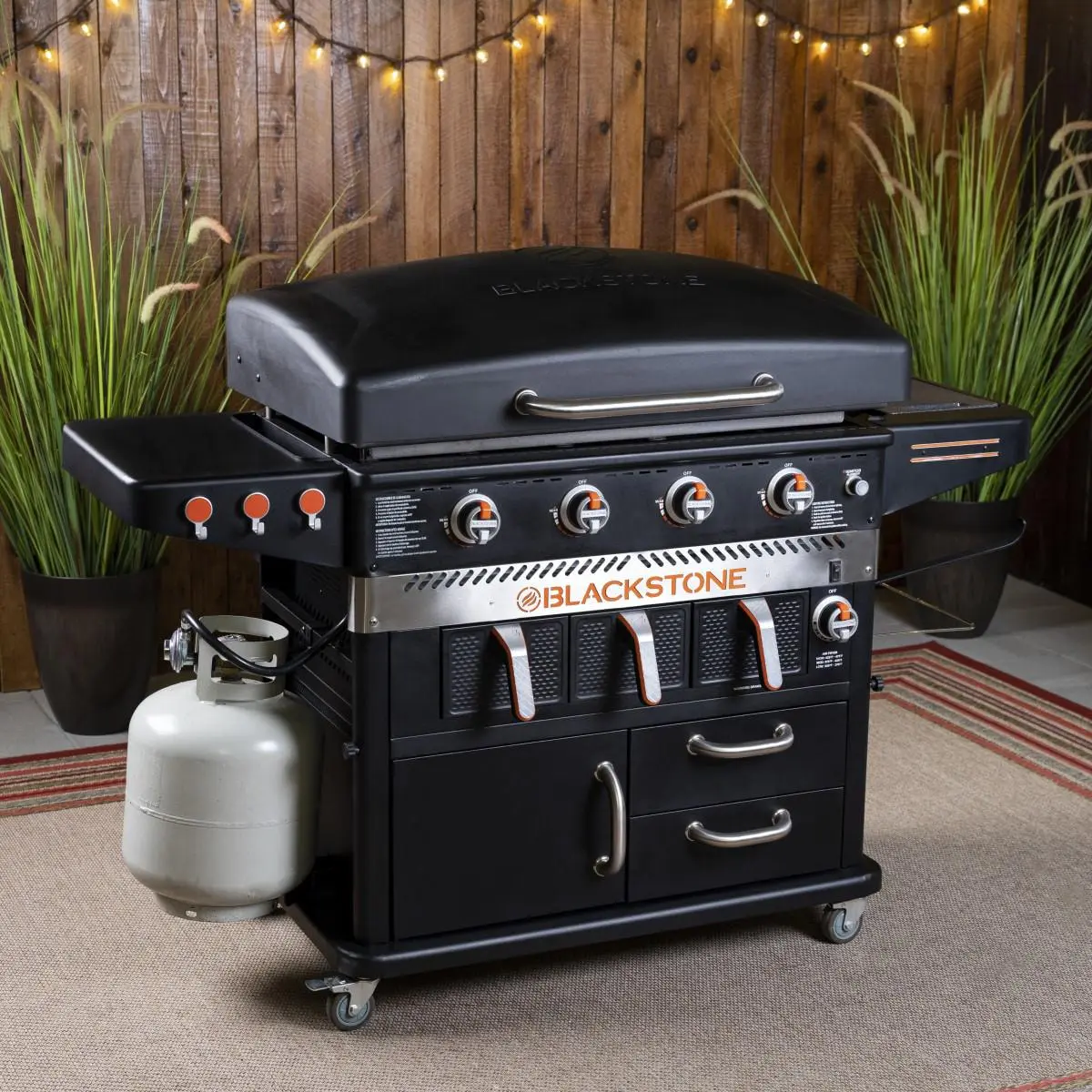 Blackstone 4 Burner and Air Fryer Combo - 36